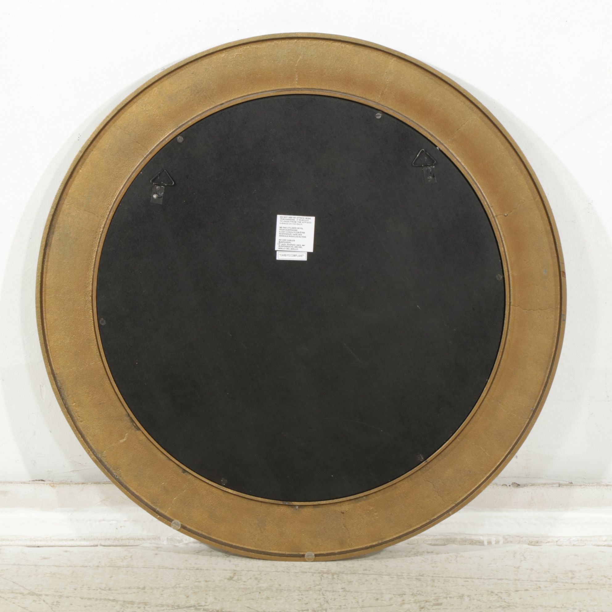 Metal Sunburst Wall Mirror