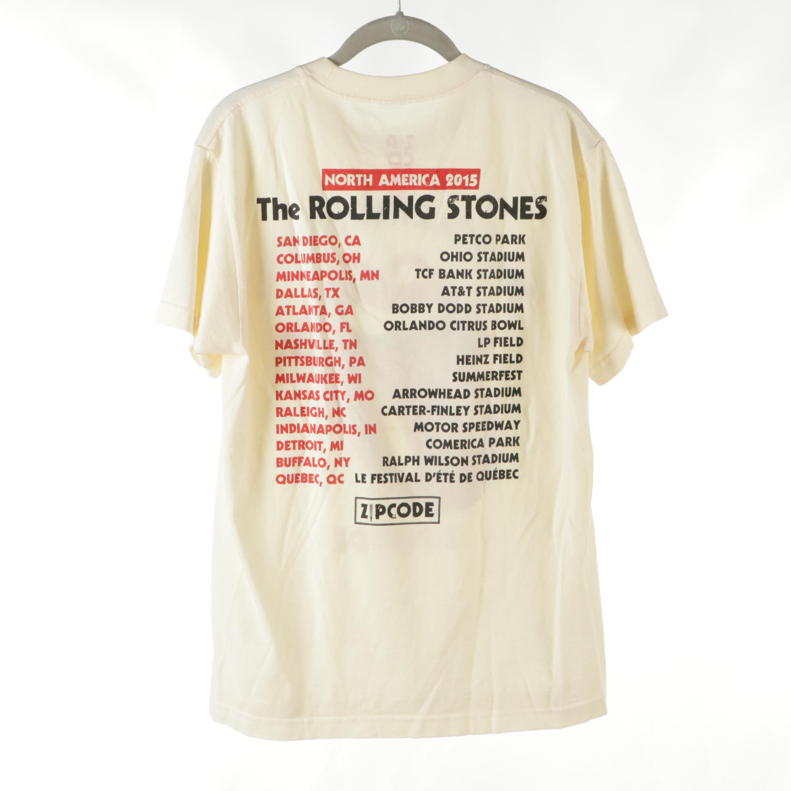 Men's The Rolling Stones, Kentucky Basketball & Other T-Shirts with Zip Jackets