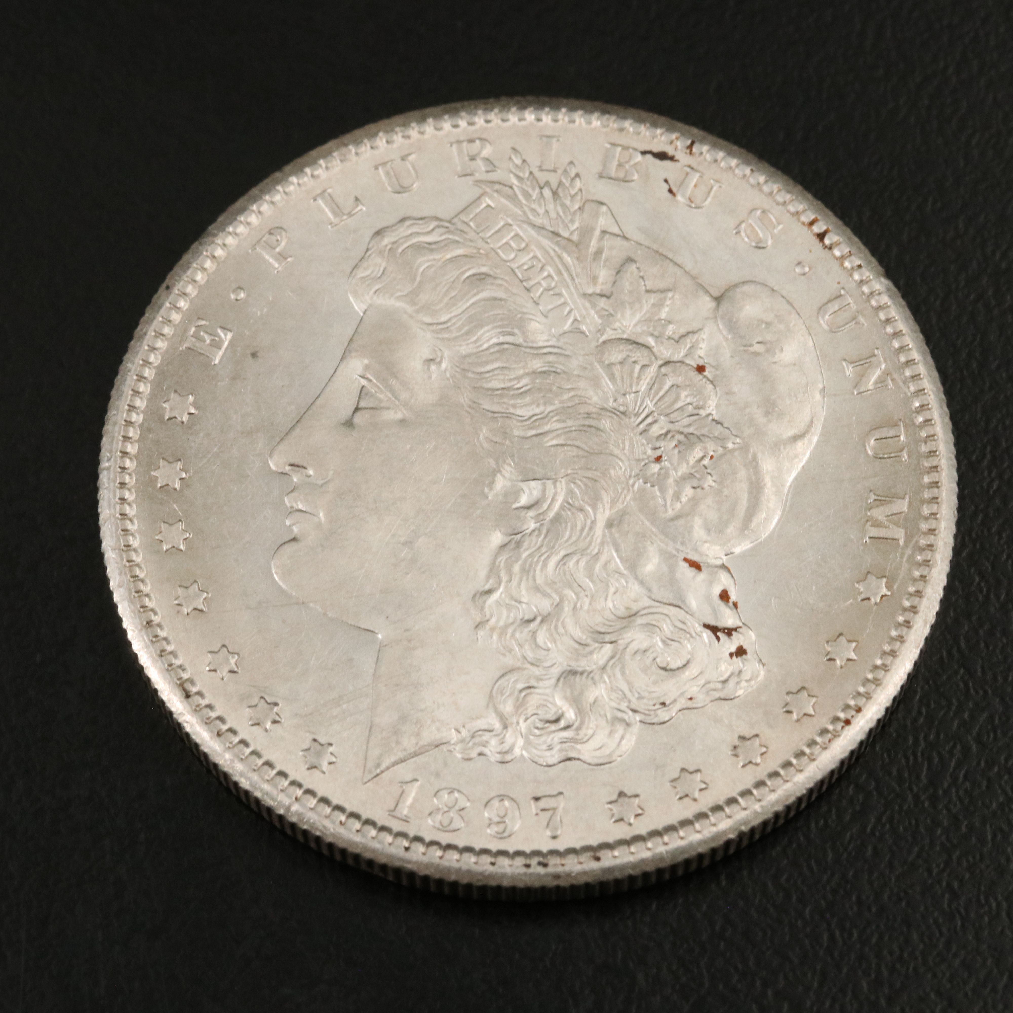 1897-S Morgan Silver Dollar
