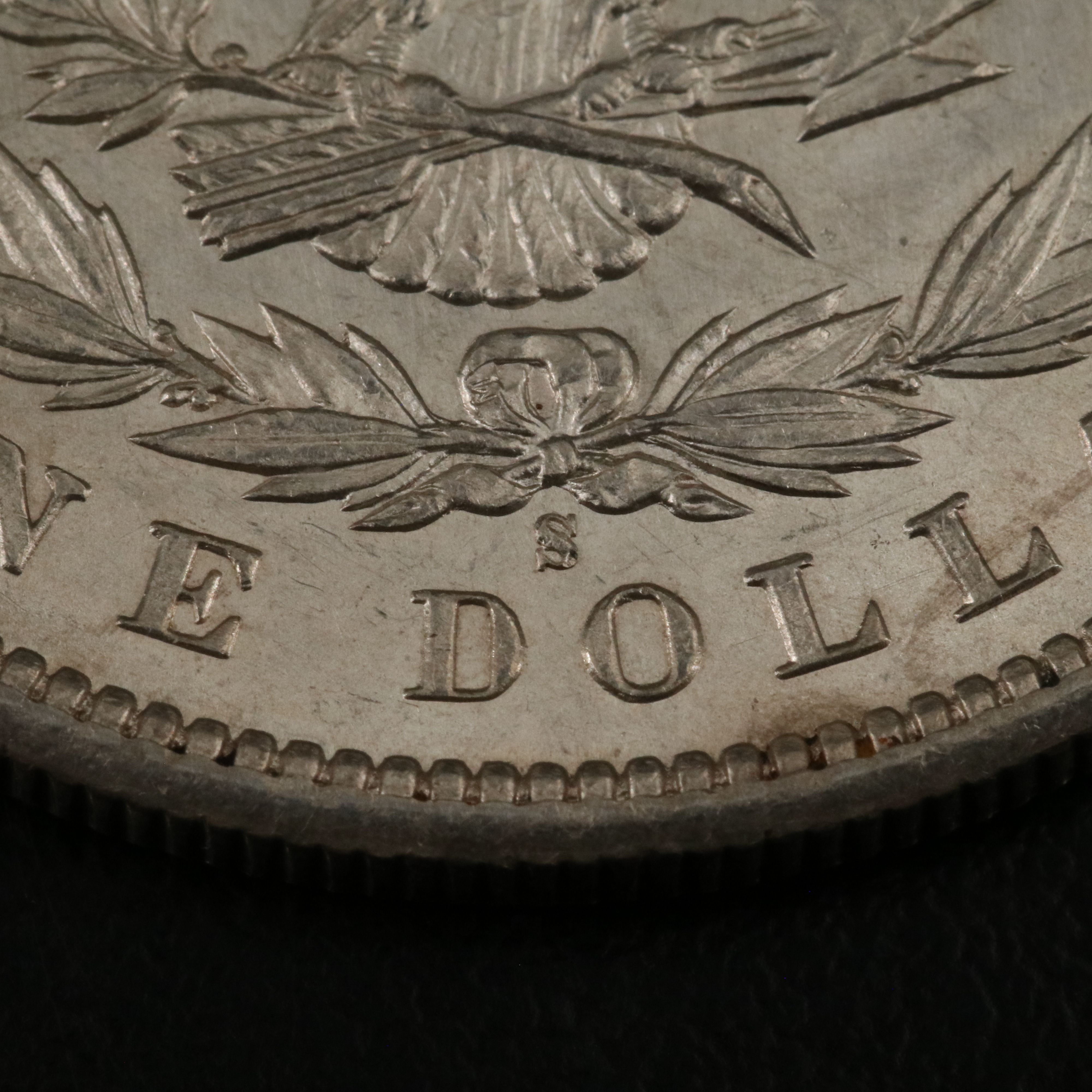 1897-S Morgan Silver Dollar