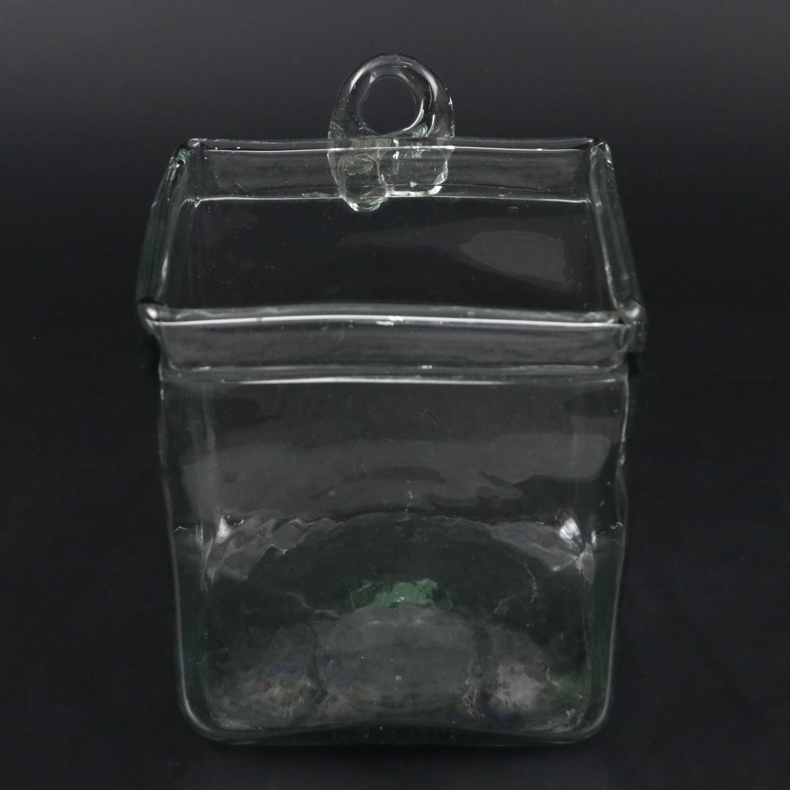Blown Glass Square Vase