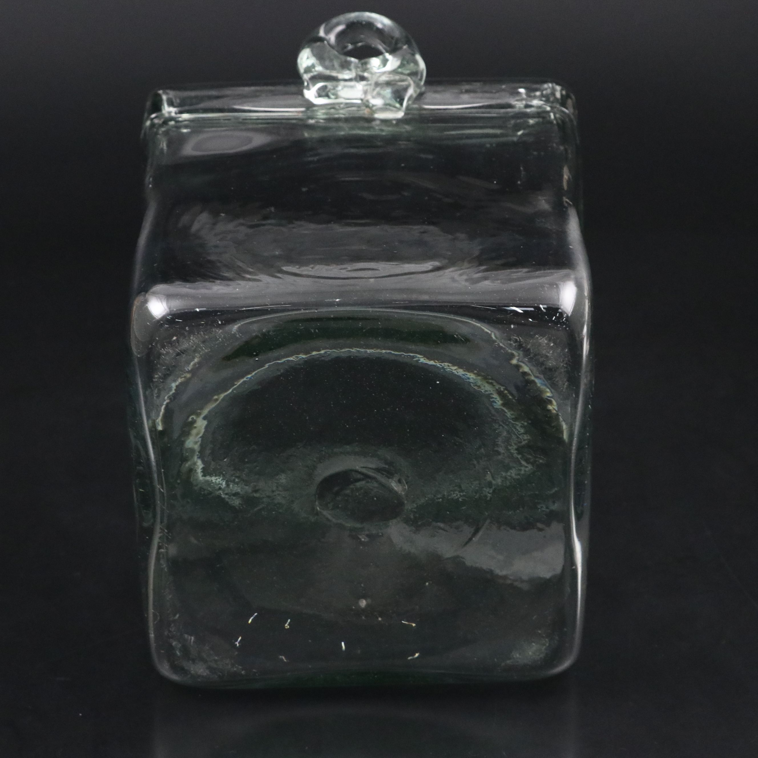 Blown Glass Square Vase