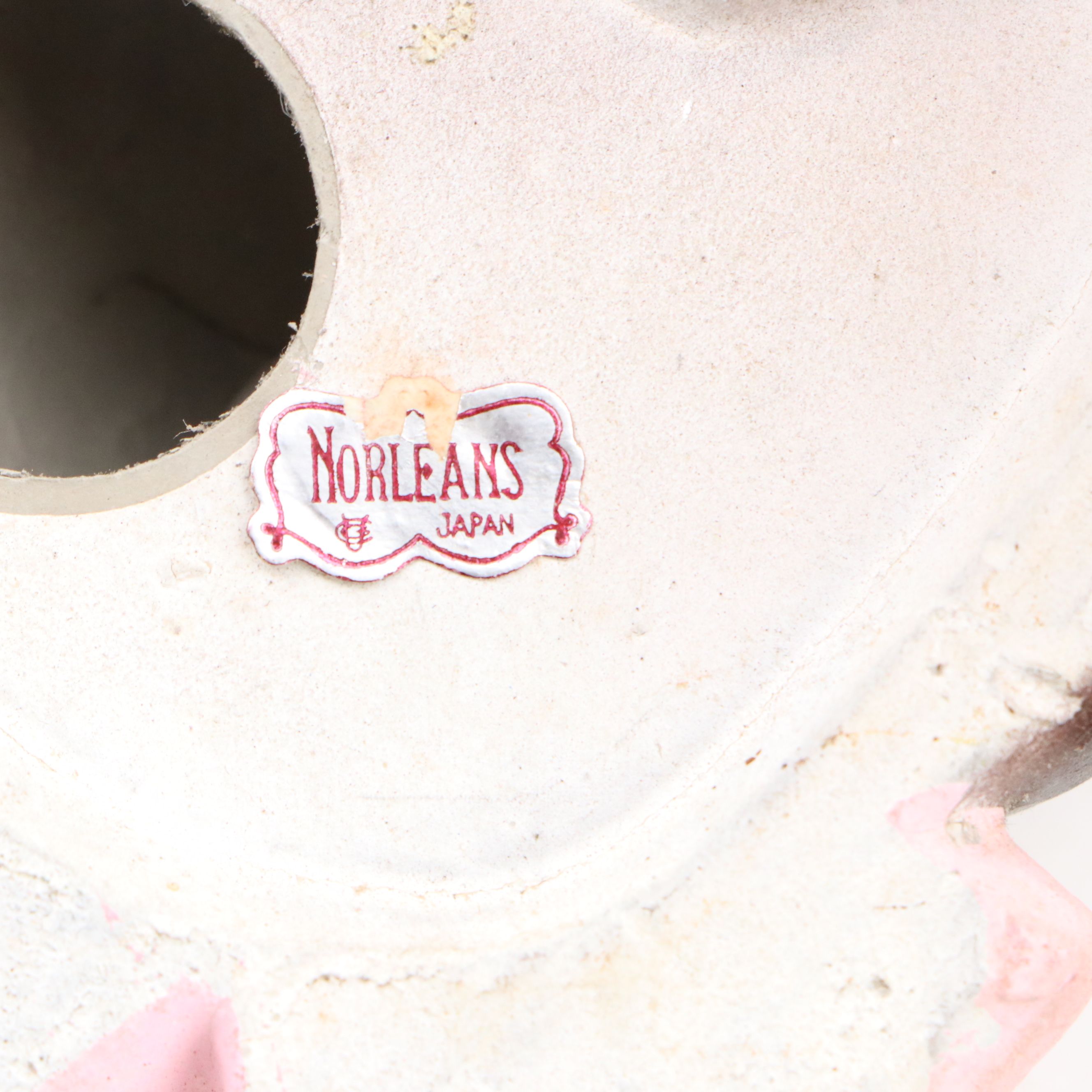 Norleans Chalkware Animal Wall Décor with Vintage Children's Books