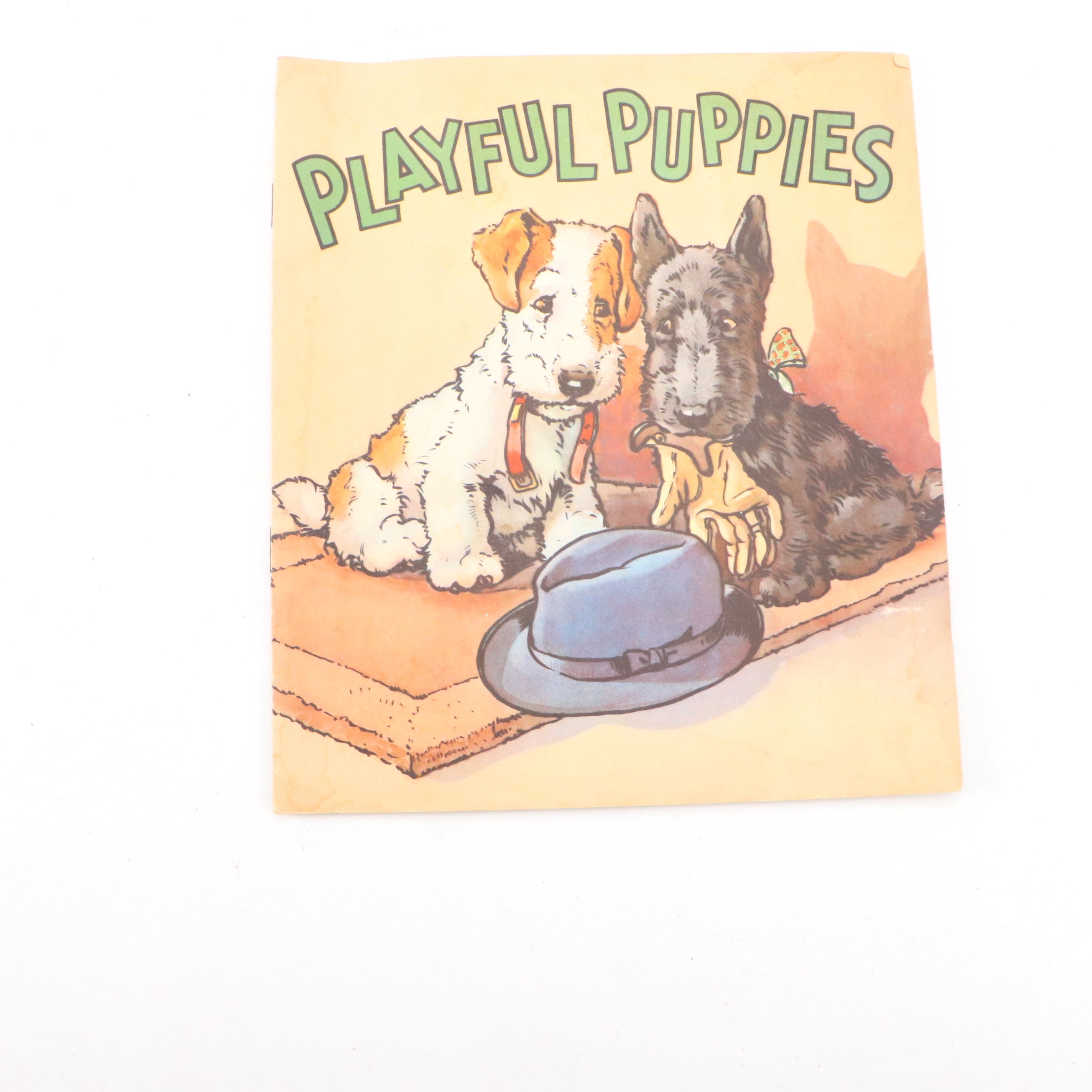 Norleans Chalkware Animal Wall Décor with Vintage Children's Books