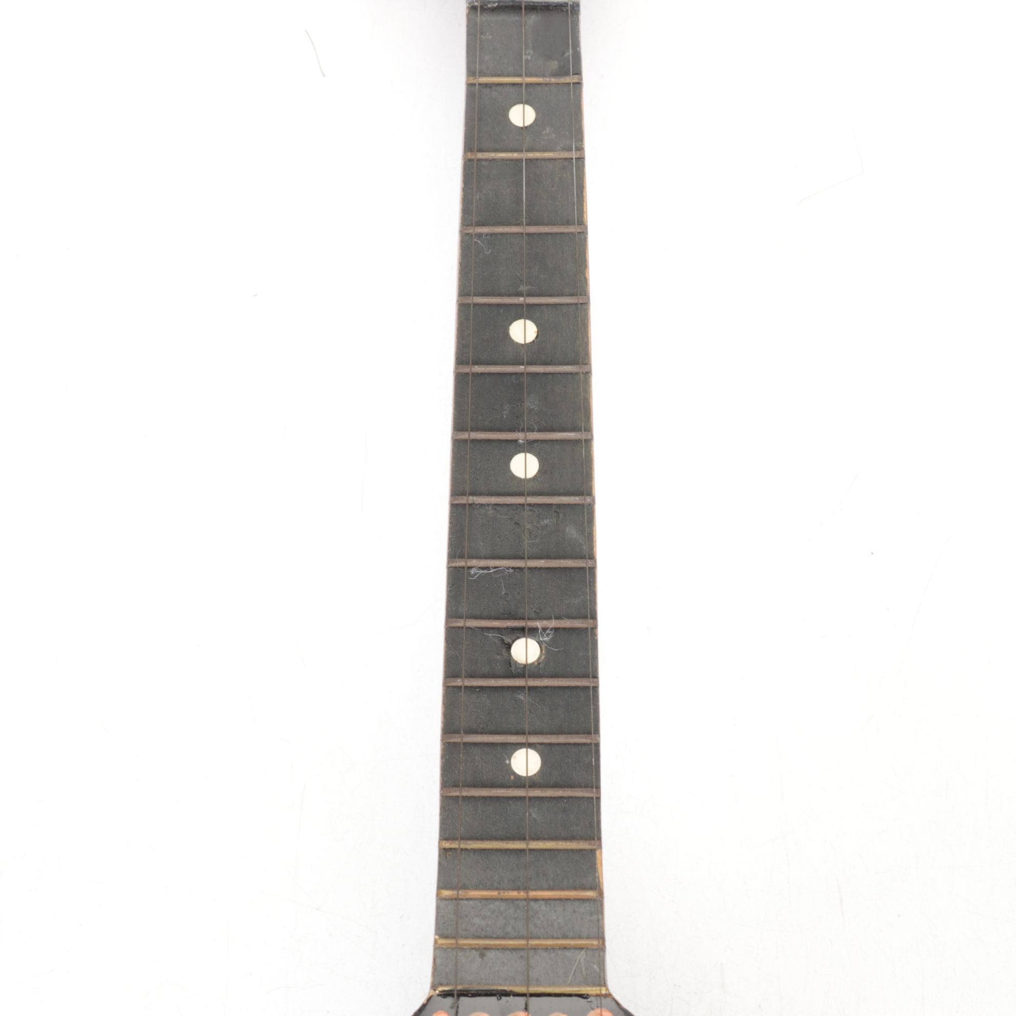 Russian Balalaika with Hand-Painted Troika Folk Tale Scene, 1994