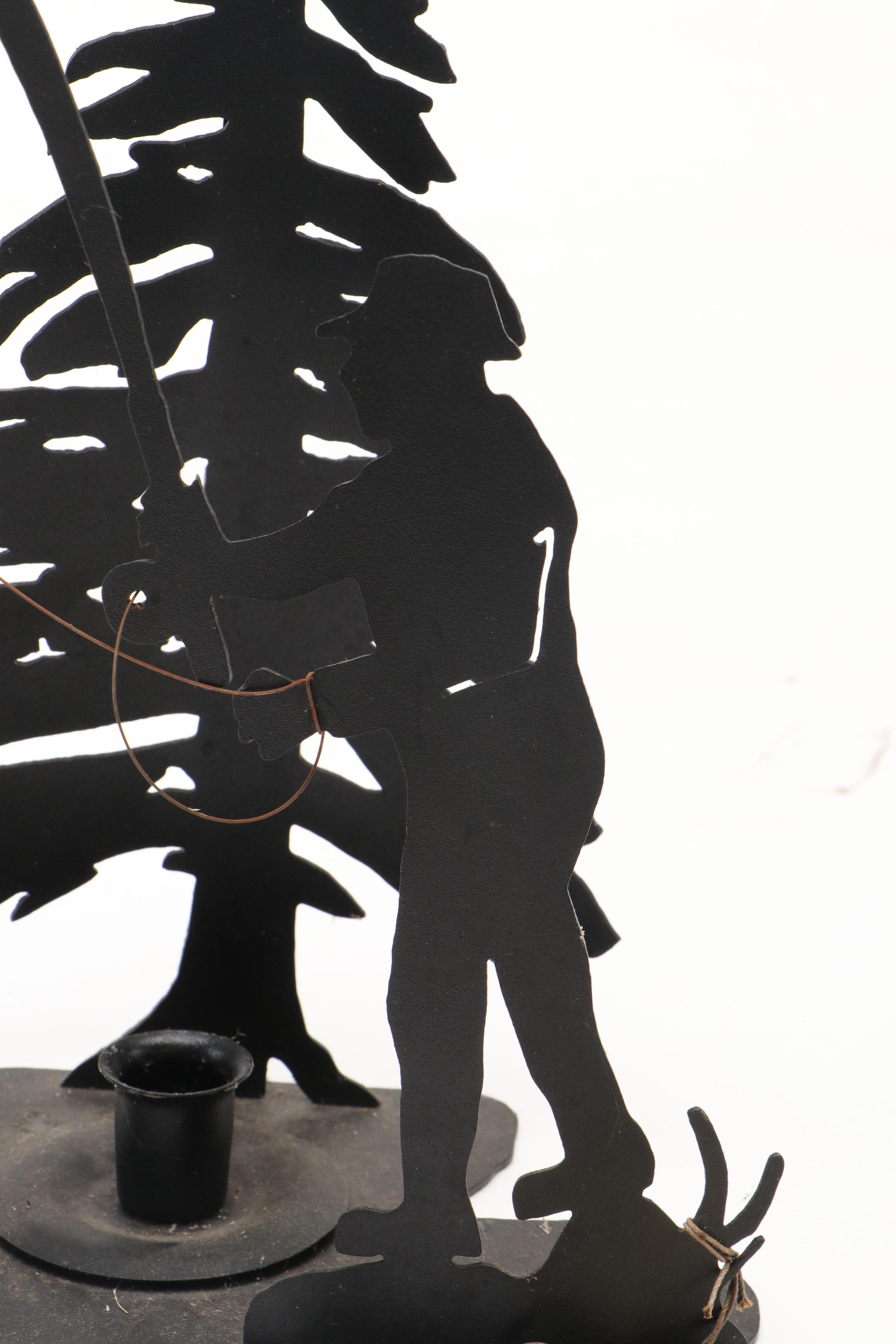 Meyda Tiffany Metal Candle Holder