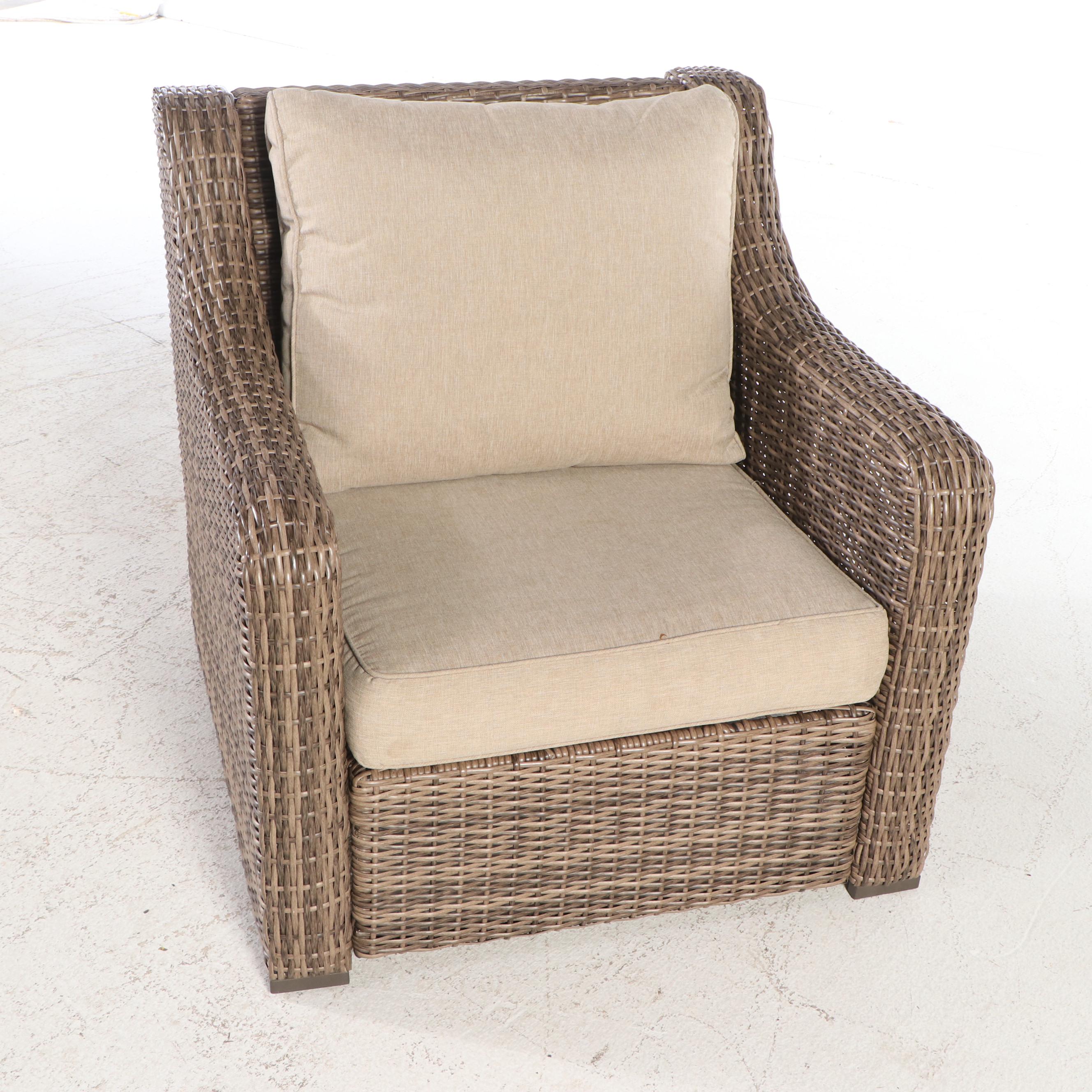 Better Homes & Gardens Contemporary Resin Wicker Patio Armchairs and Sofa