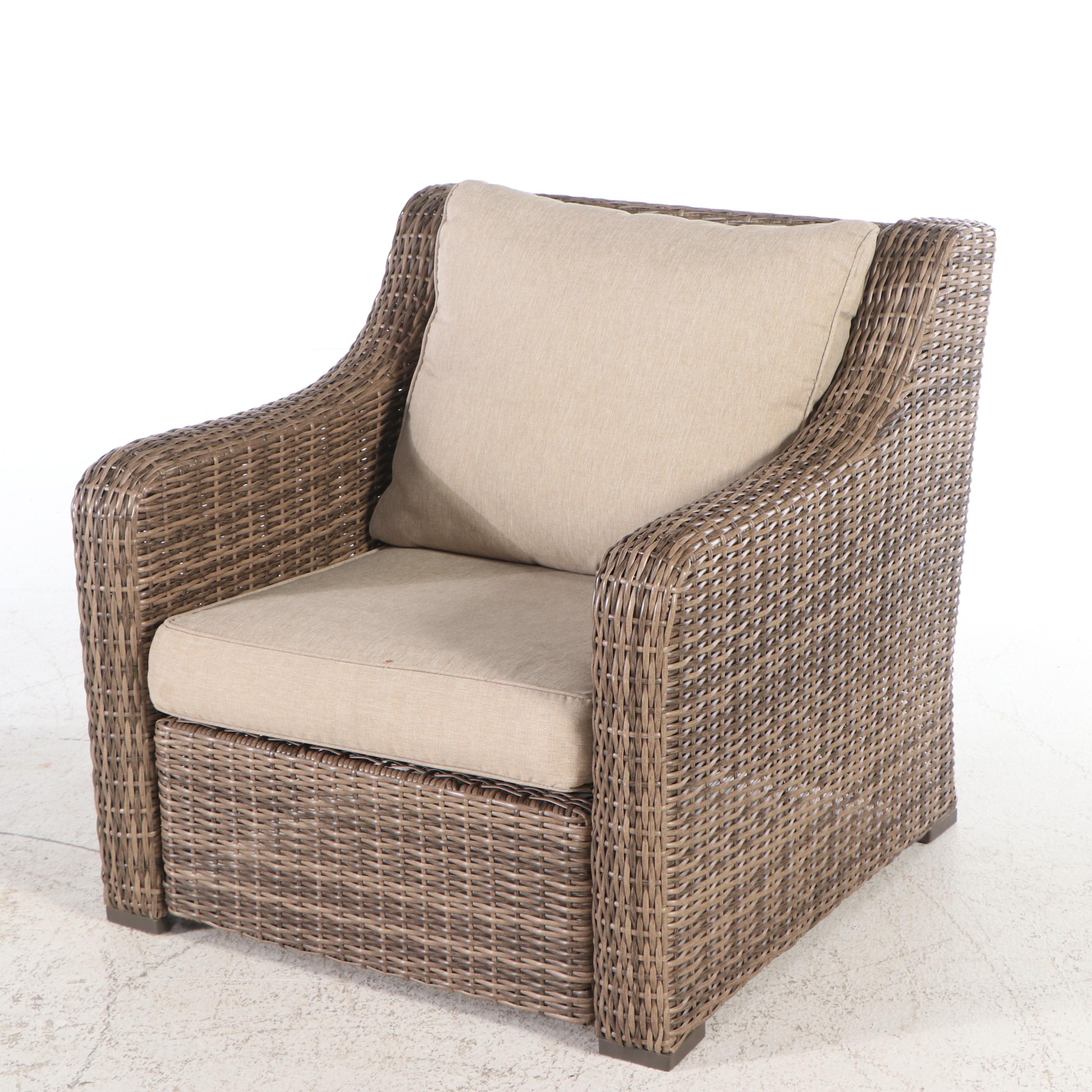 Better Homes & Gardens Contemporary Resin Wicker Patio Armchairs and Sofa