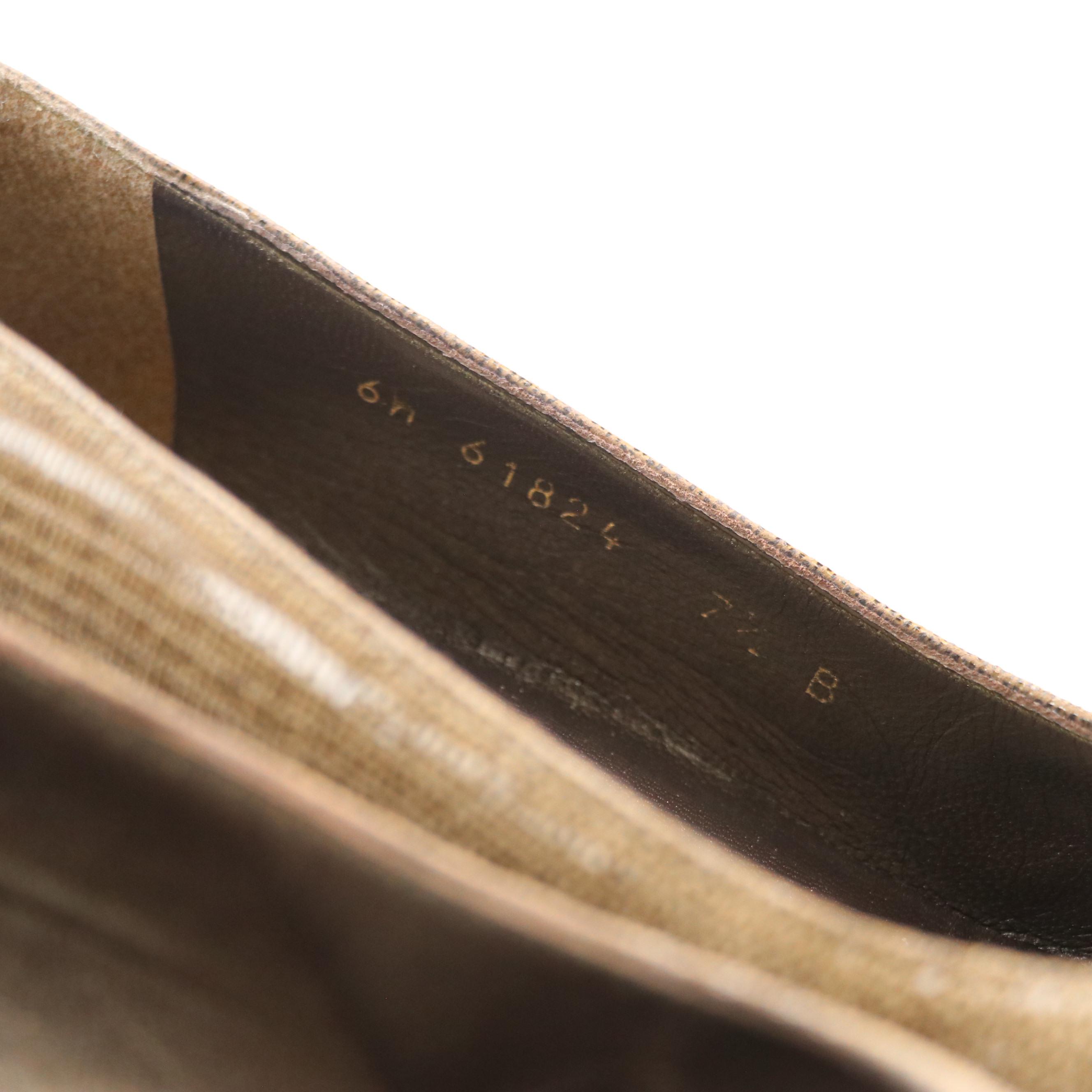 Stuart Weitzman "MidLogic" Cola Suede Pumps, "Sutton" Shiny Mushroom Suede Heels