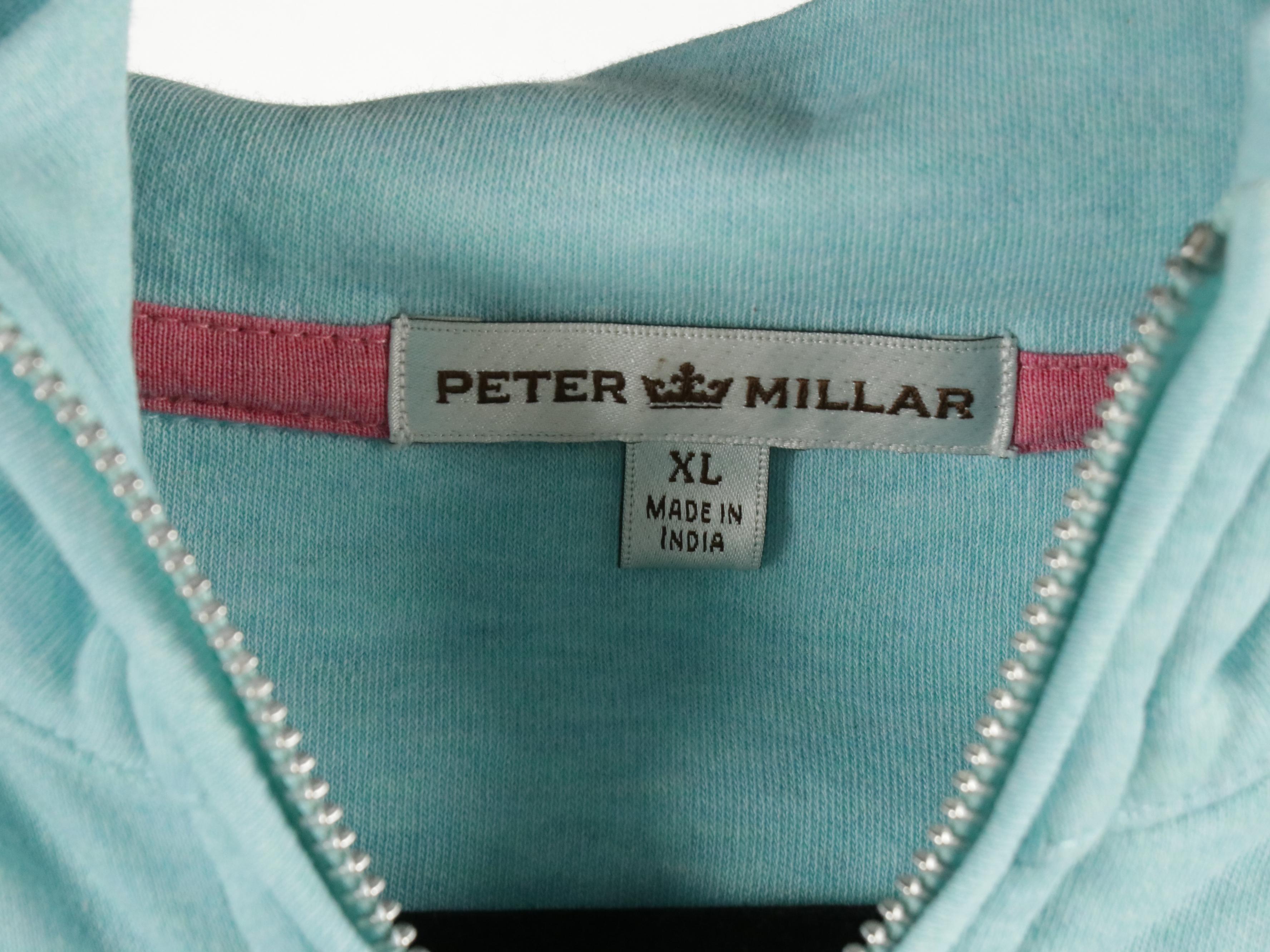 Men's Peter Millar and Eddie Bauer Quarter Zips, Donald Ross Polo Shirt & More