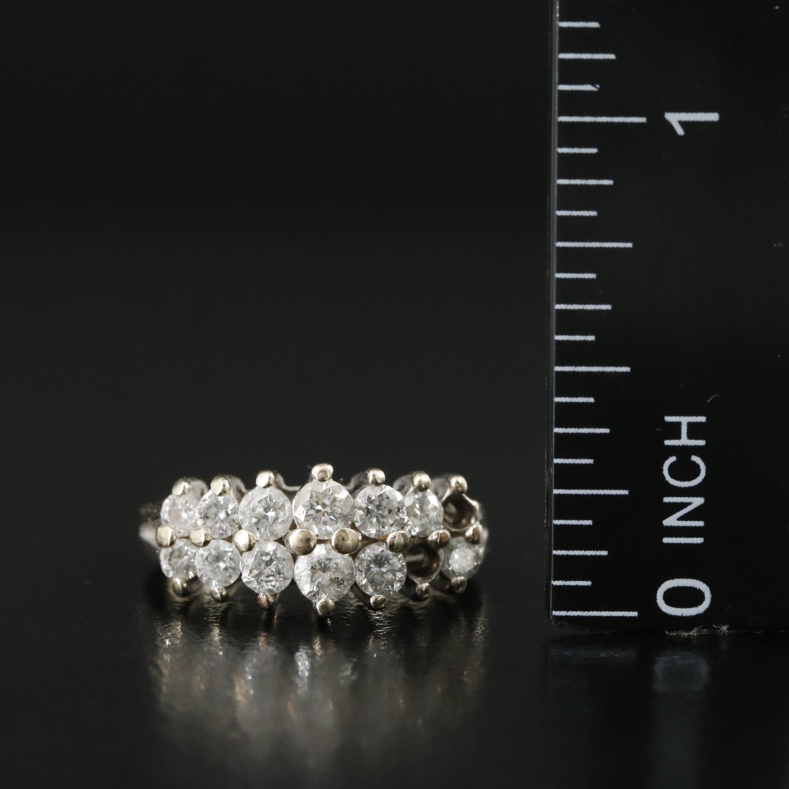 14K 0.70 CTW Diamond Ring