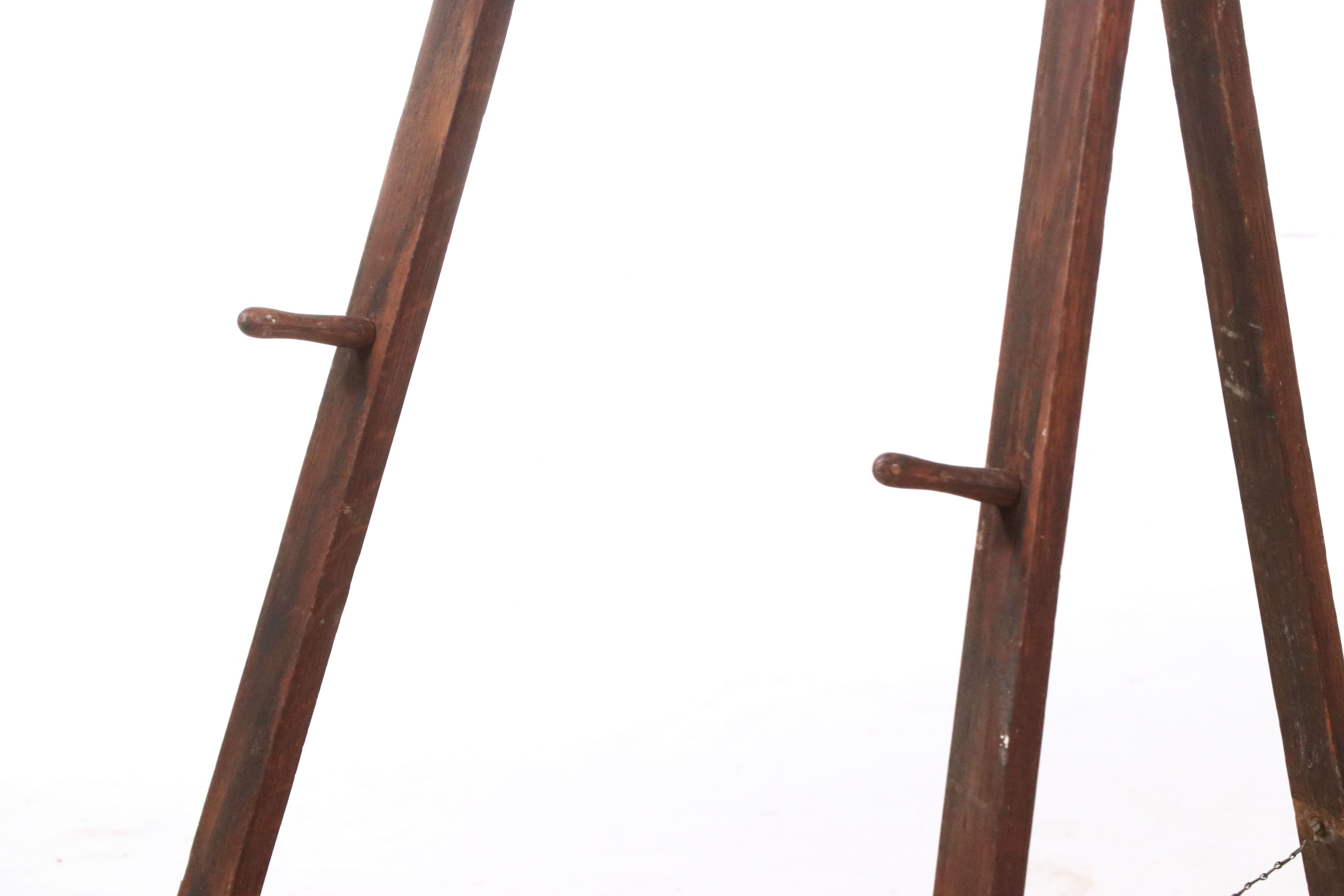Pair of Wooden Artist's Work Easels