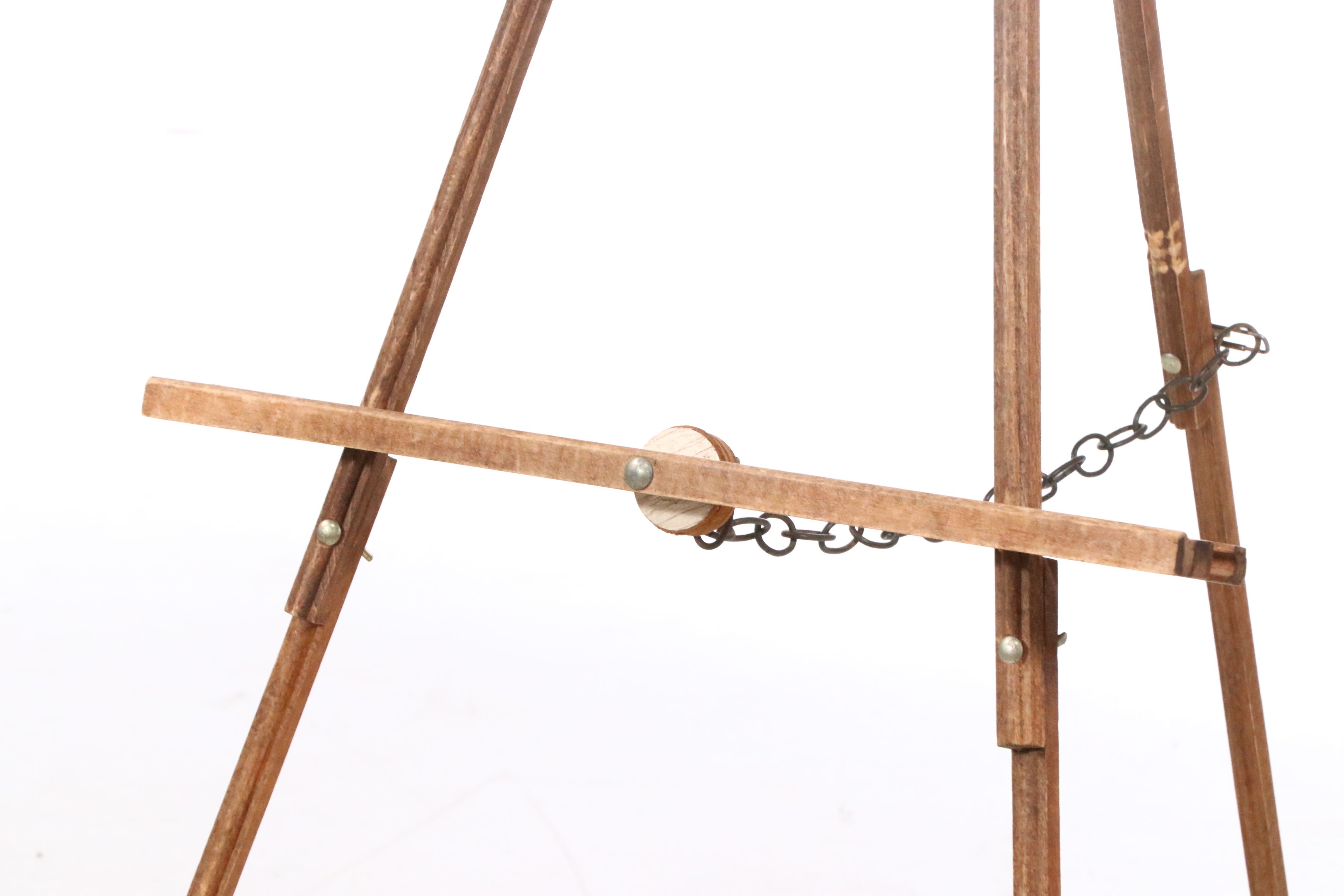 Pair of Wooden Artist's Work Easels