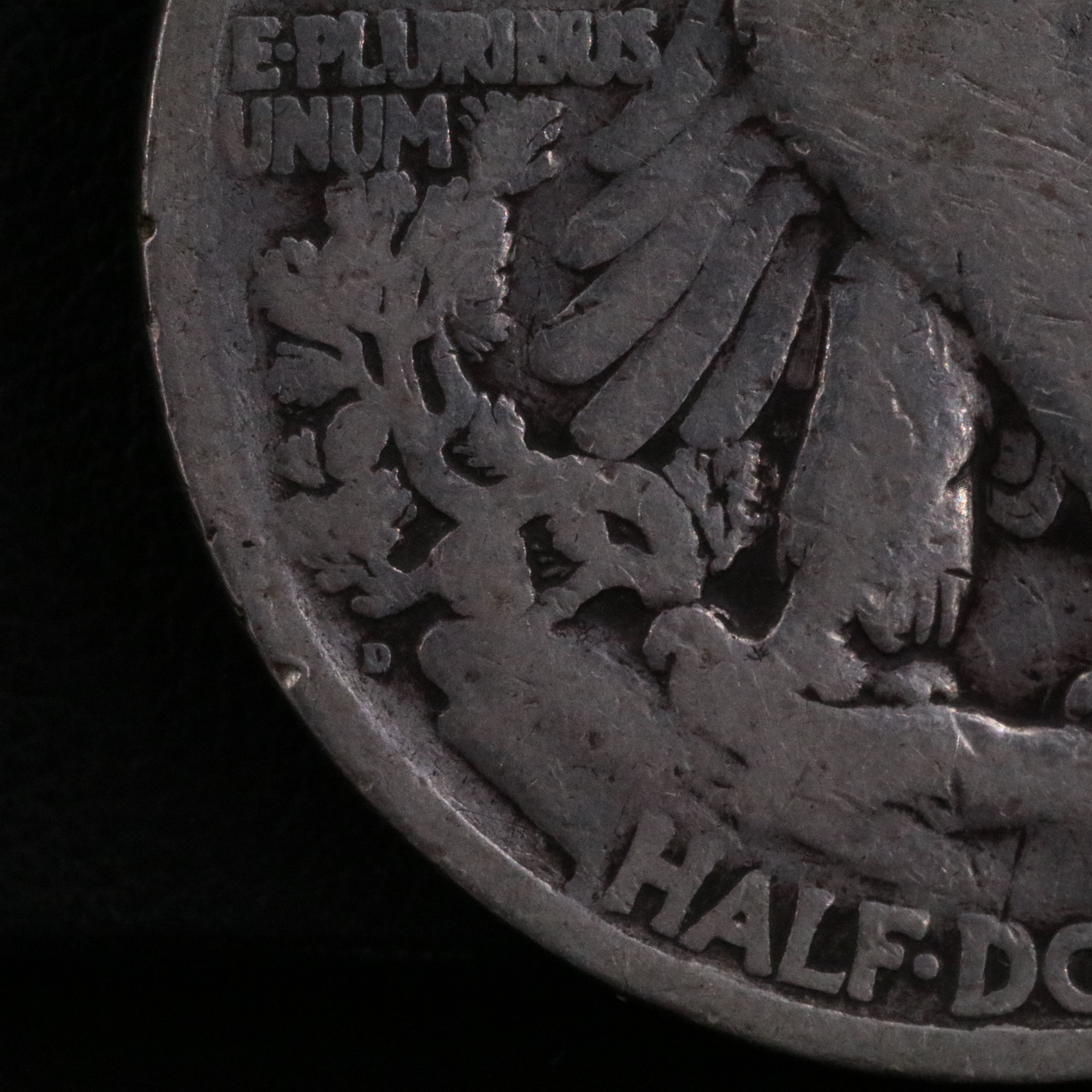 Three Different 1919 Walking Liberty Half Dollars