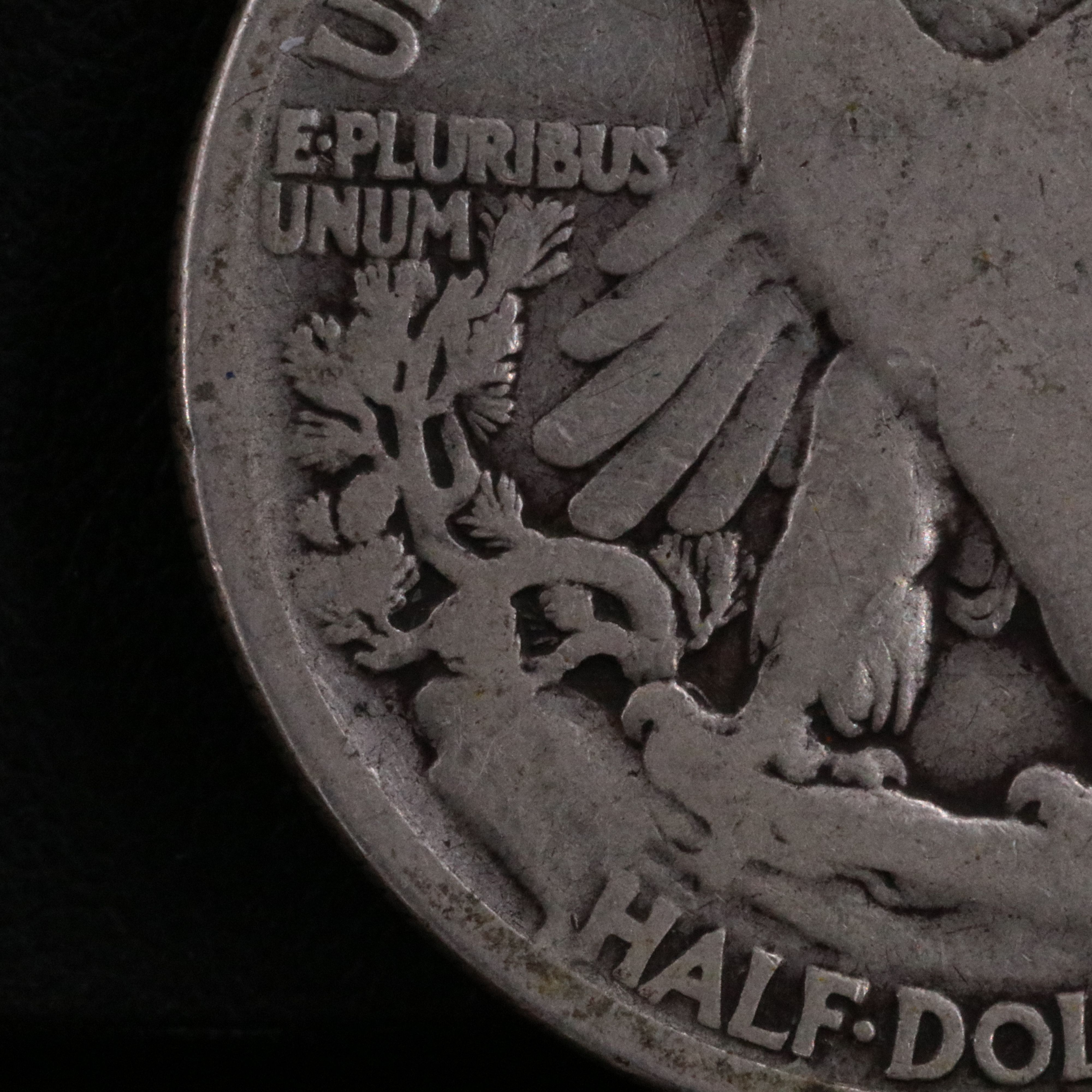 Three Different 1919 Walking Liberty Half Dollars