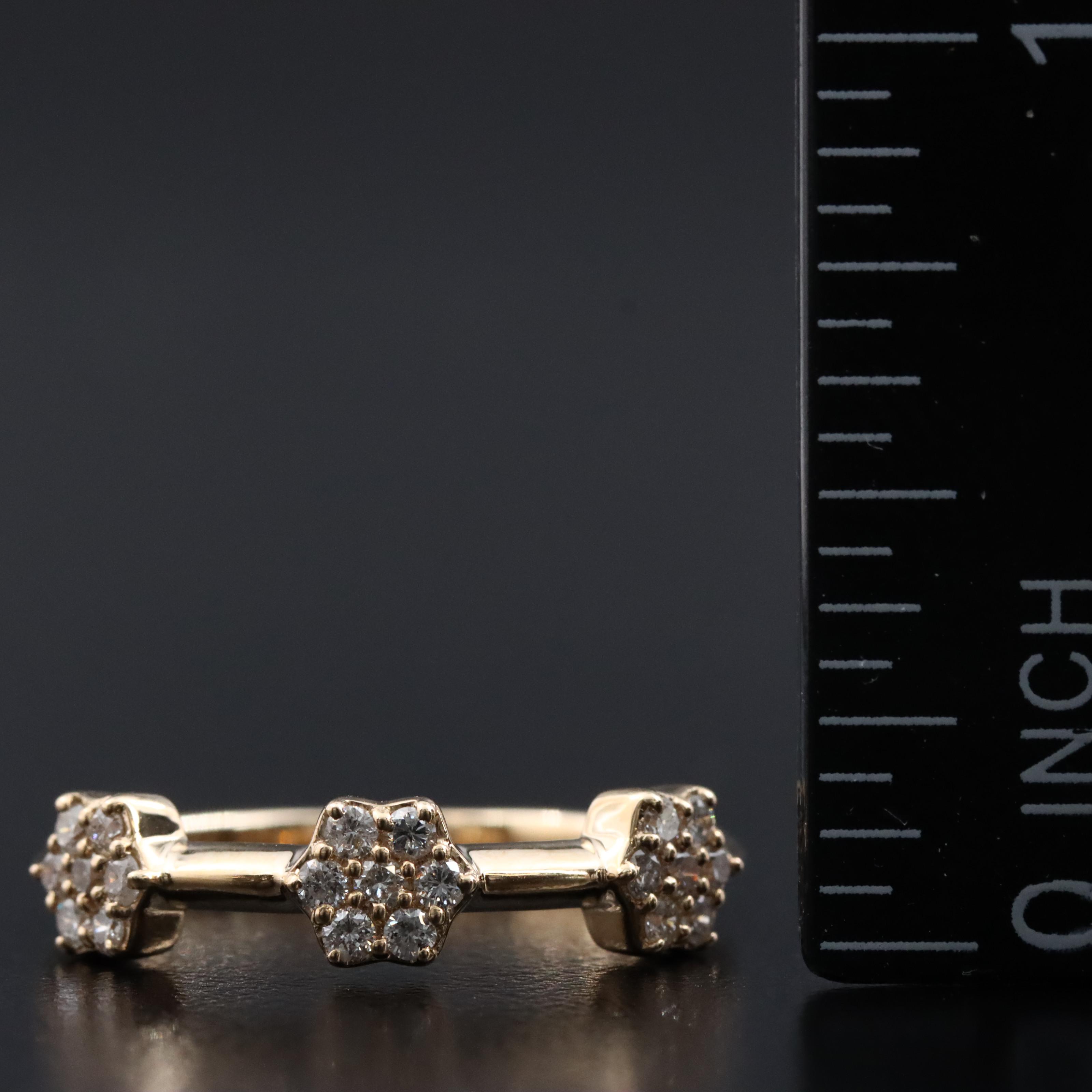 14K 0.26 CTW Diamond Ring
