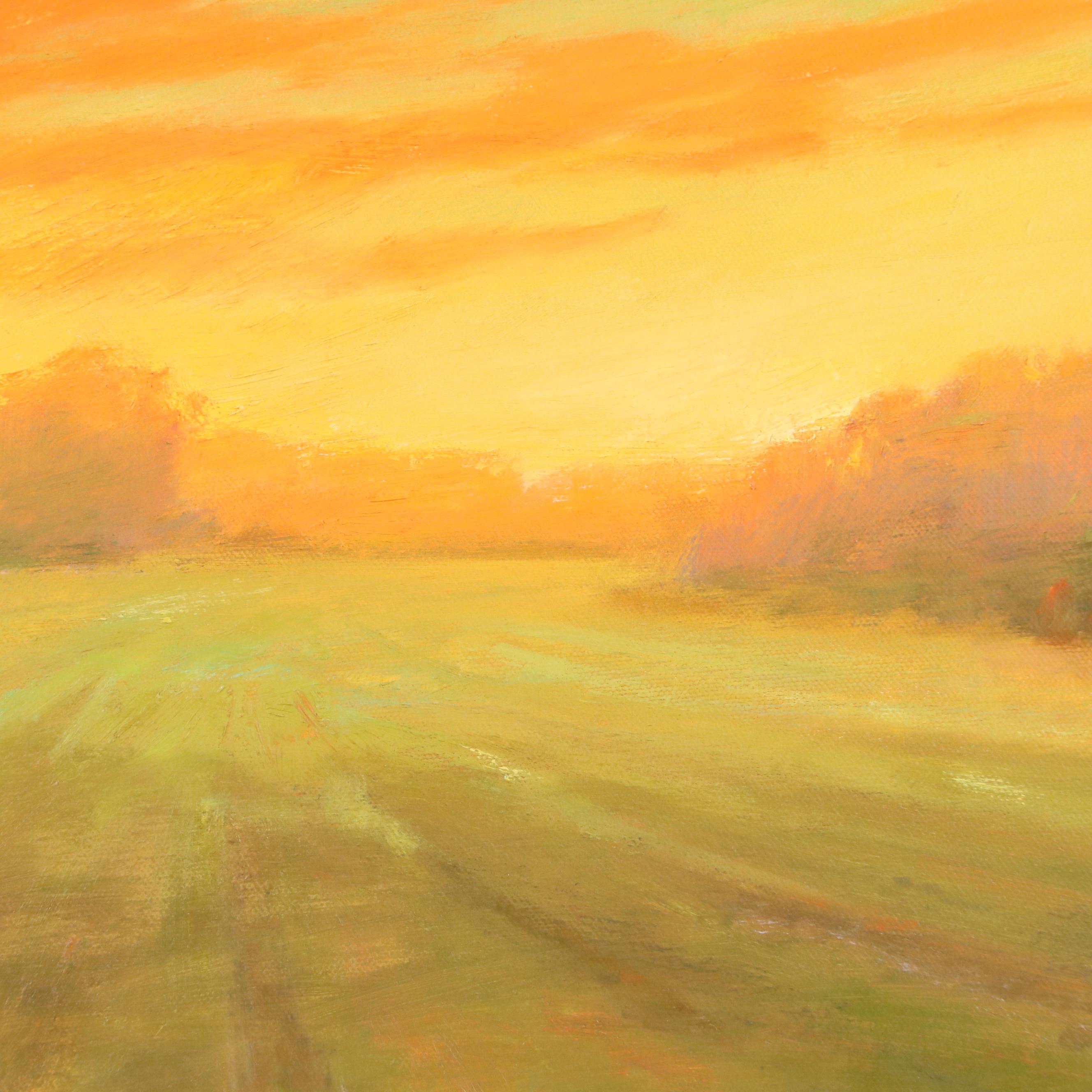 Stephen Bach Oil Painting "Gilded Sunrise," 2004