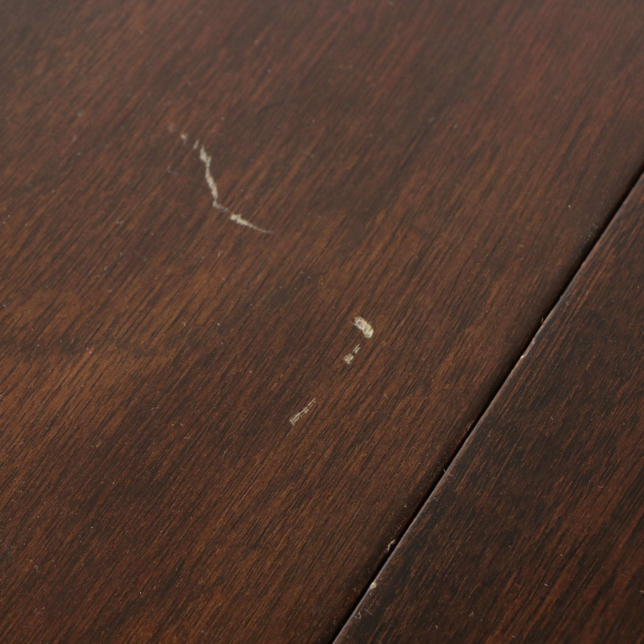 Stickley Georgian Style Mahogany Dining Table and Eight Maitland-Smith Chairs