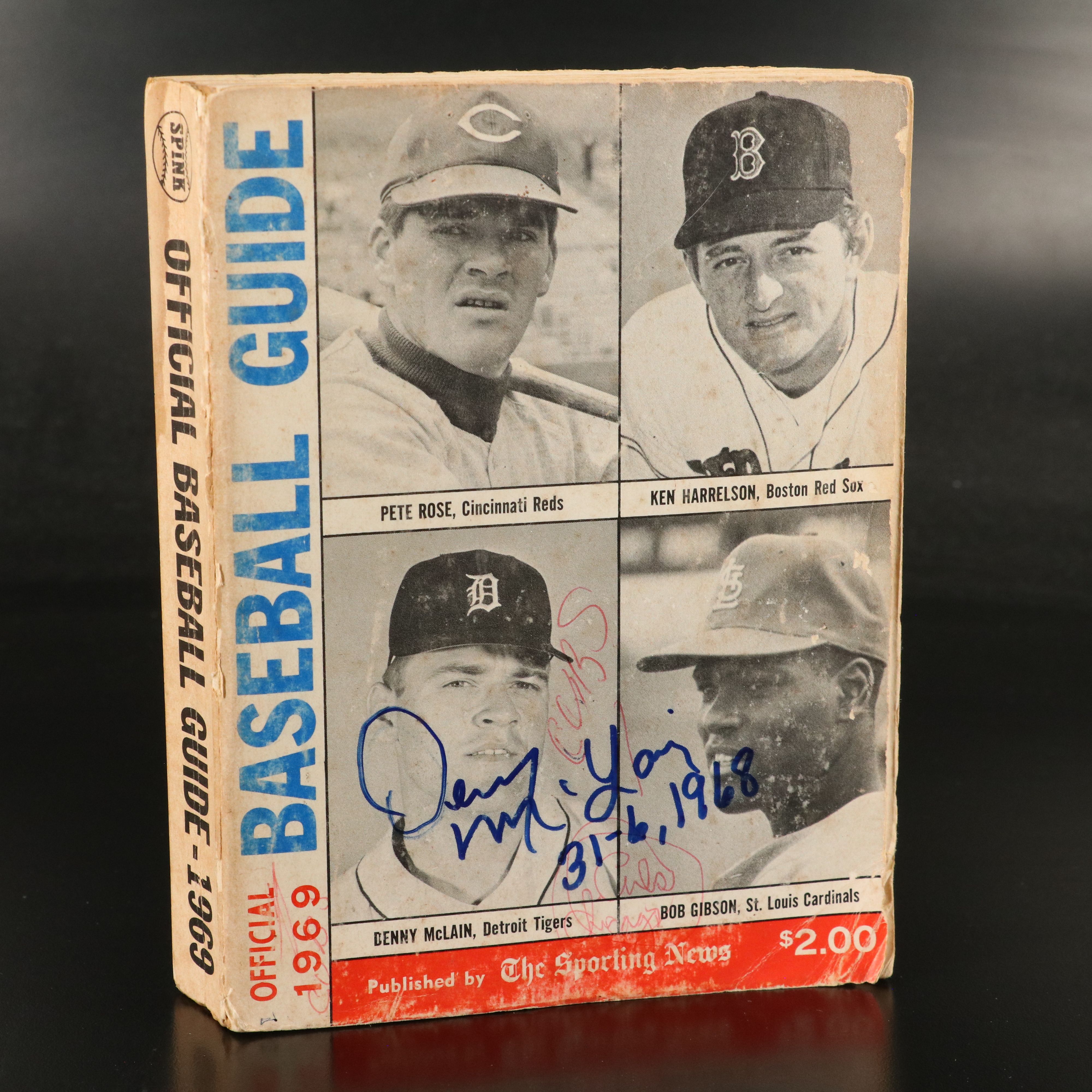 Rollie Fingers and Will Clark Signed Baseballs with Baseball Guides and More