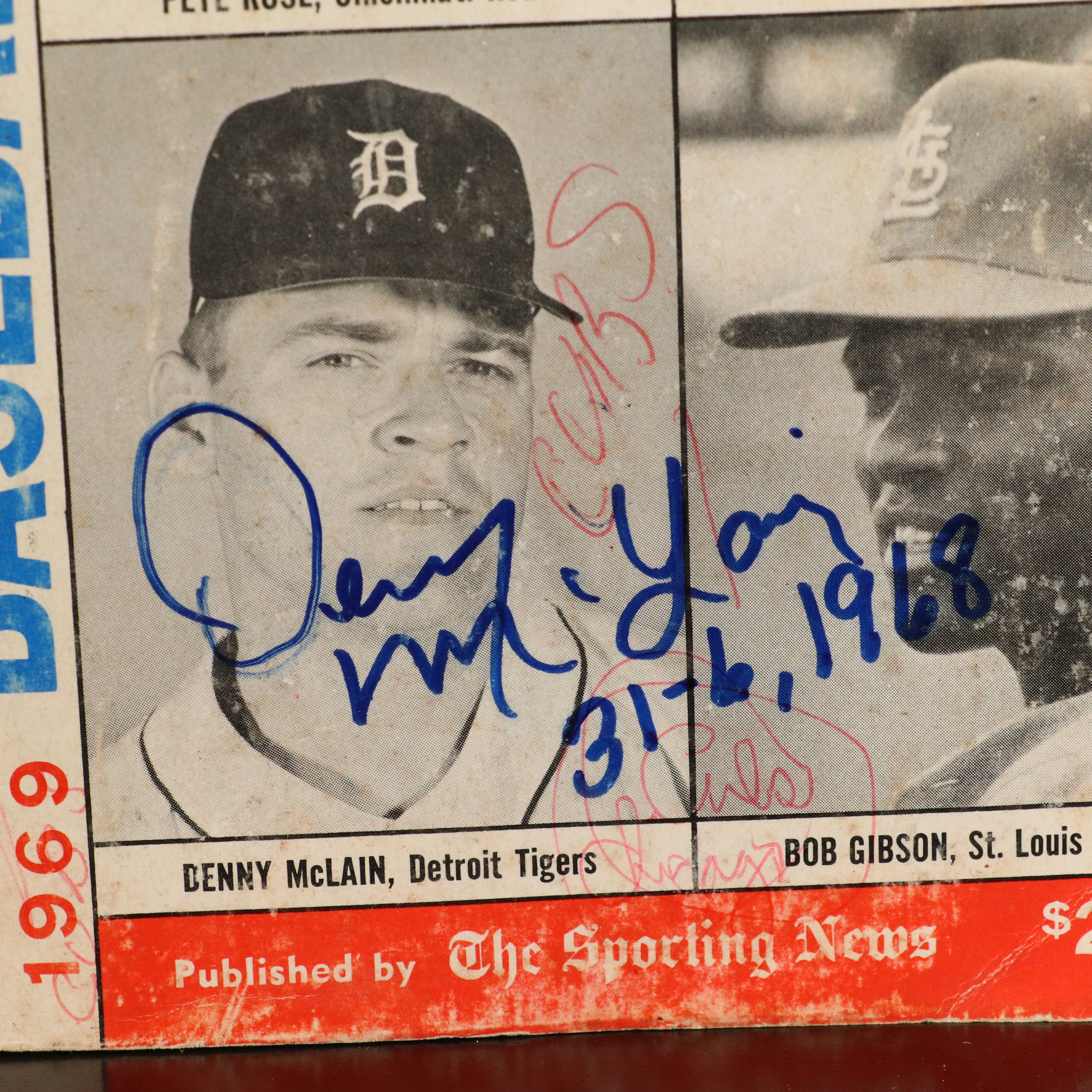 Rollie Fingers and Will Clark Signed Baseballs with Baseball Guides and More