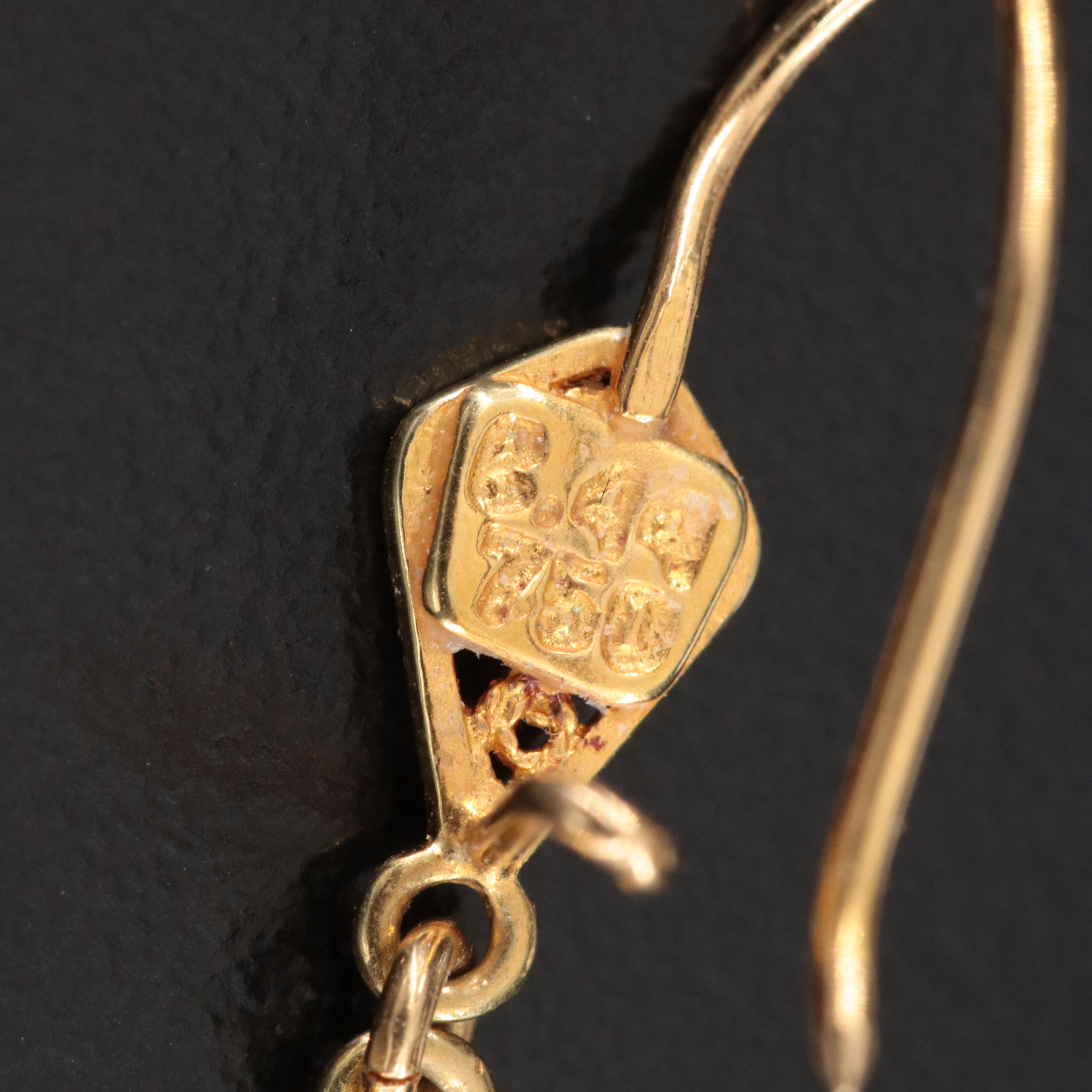 18K Filigree Earrings