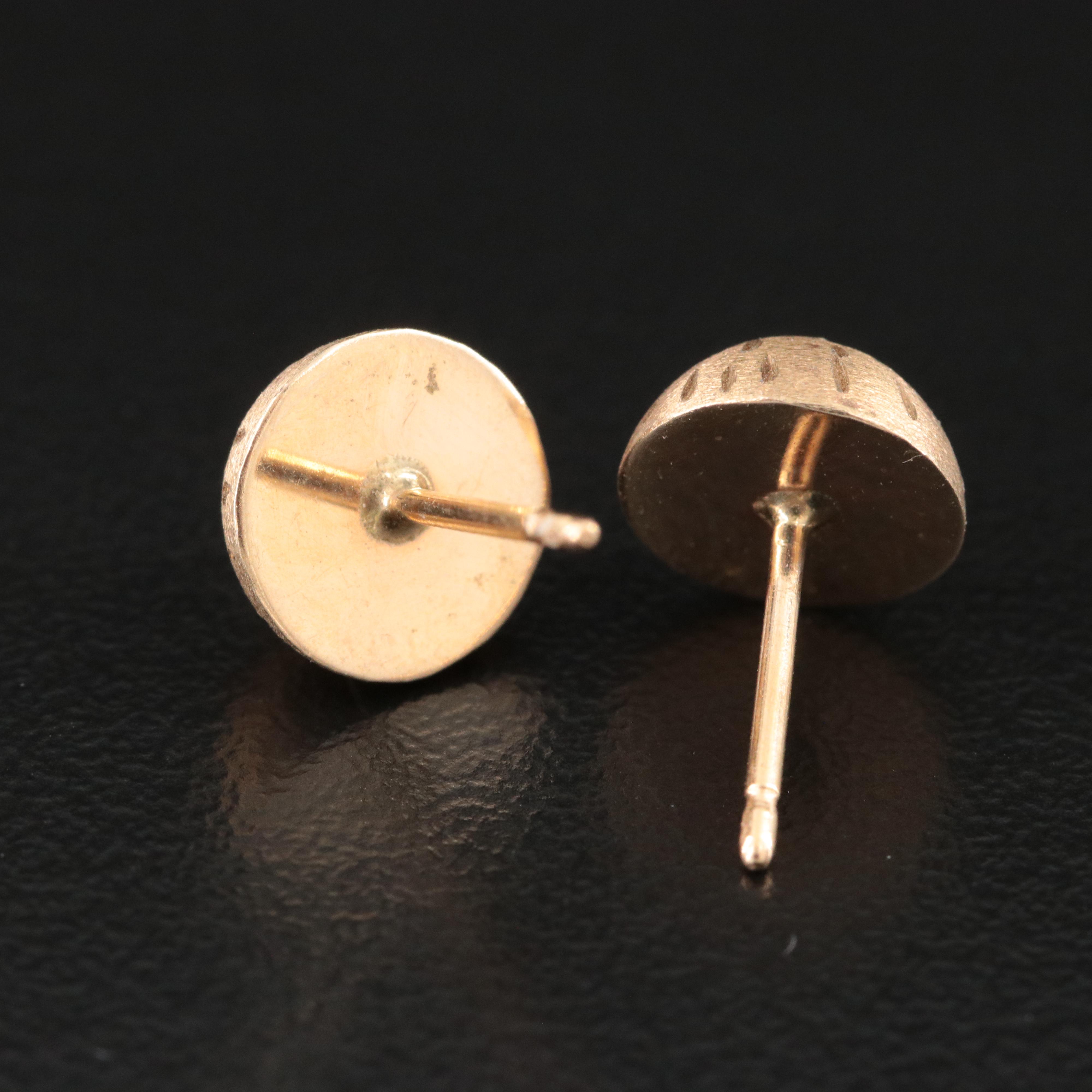14K Stud Earrings