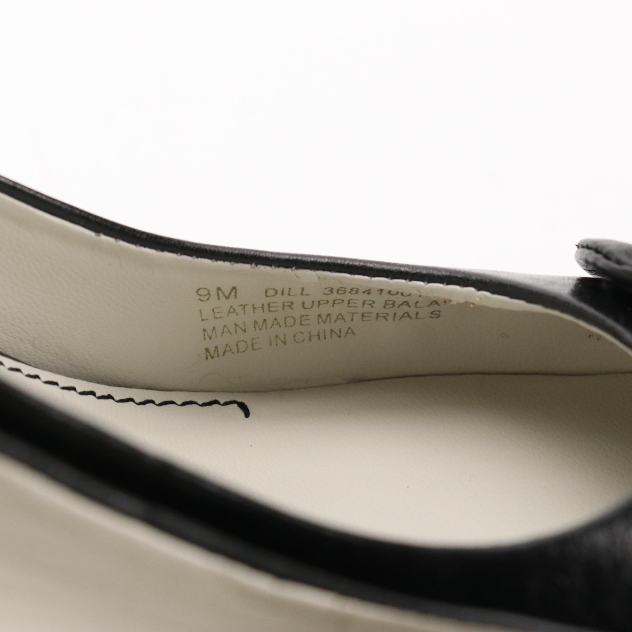 Franco Sarto Black Leather Bow Pumps, Patent Croc Embossed Wedges, With Boxes