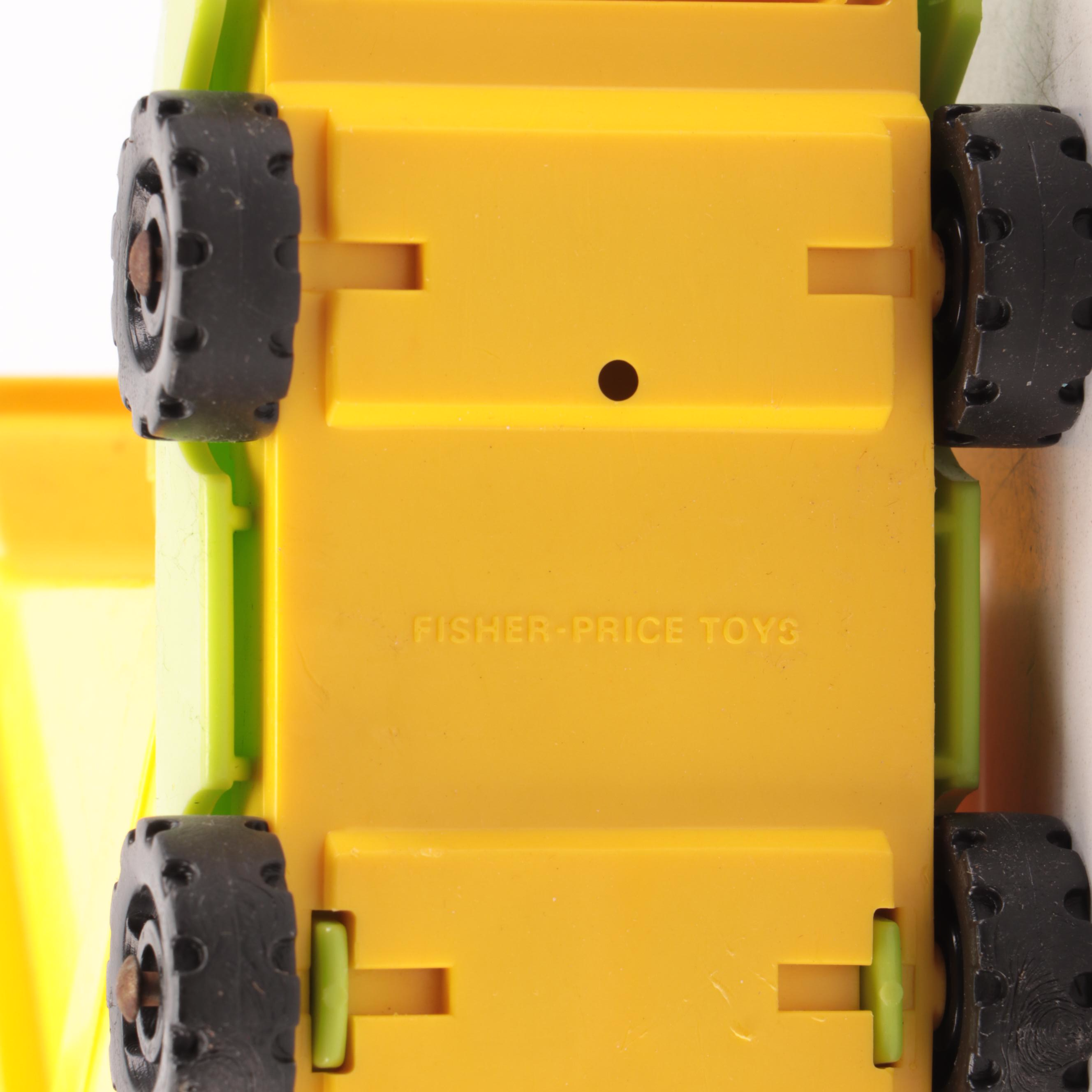 Vintage Fisher-Price Houseboat and Lift & Load Depot Toys