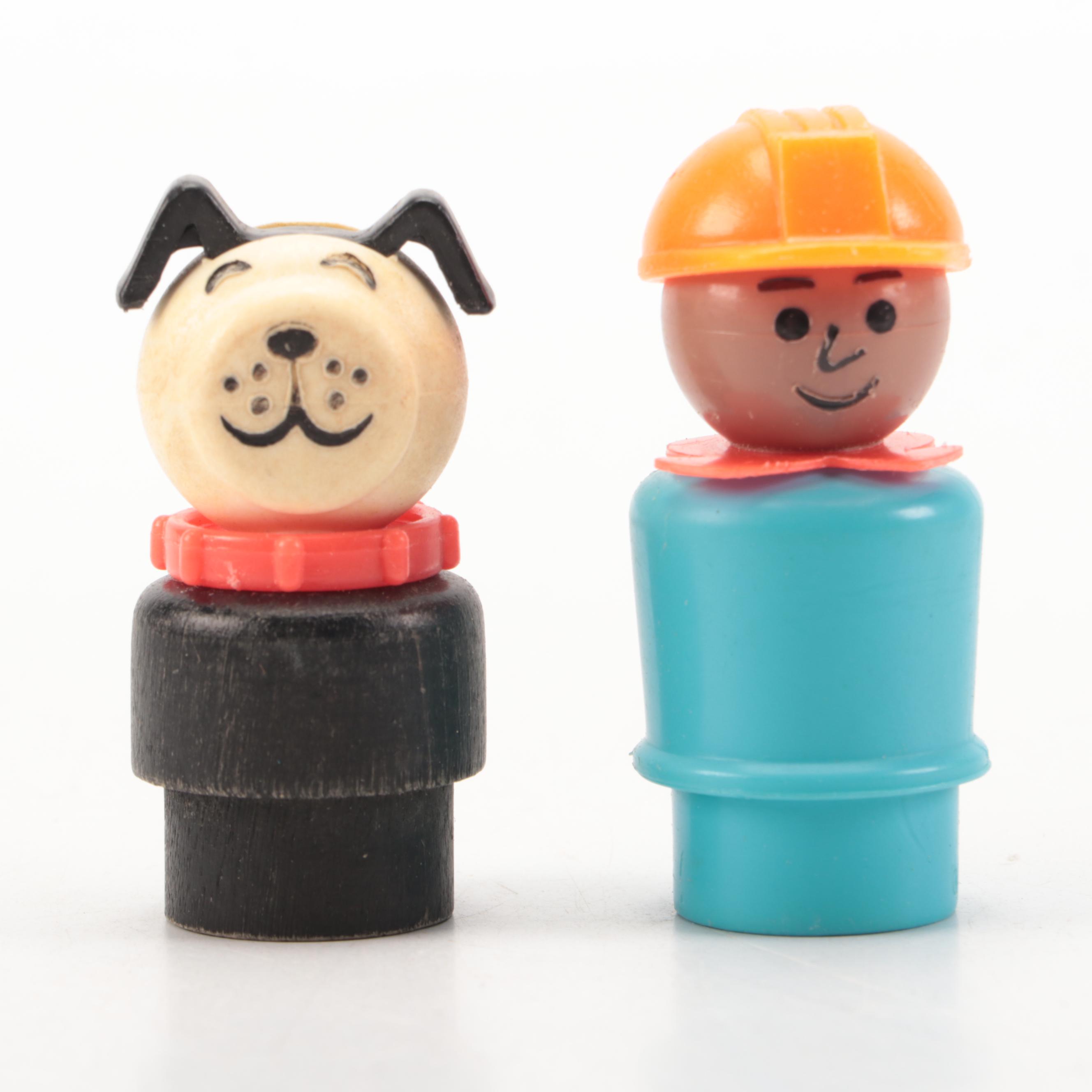 Vintage Fisher-Price Houseboat and Lift & Load Depot Toys