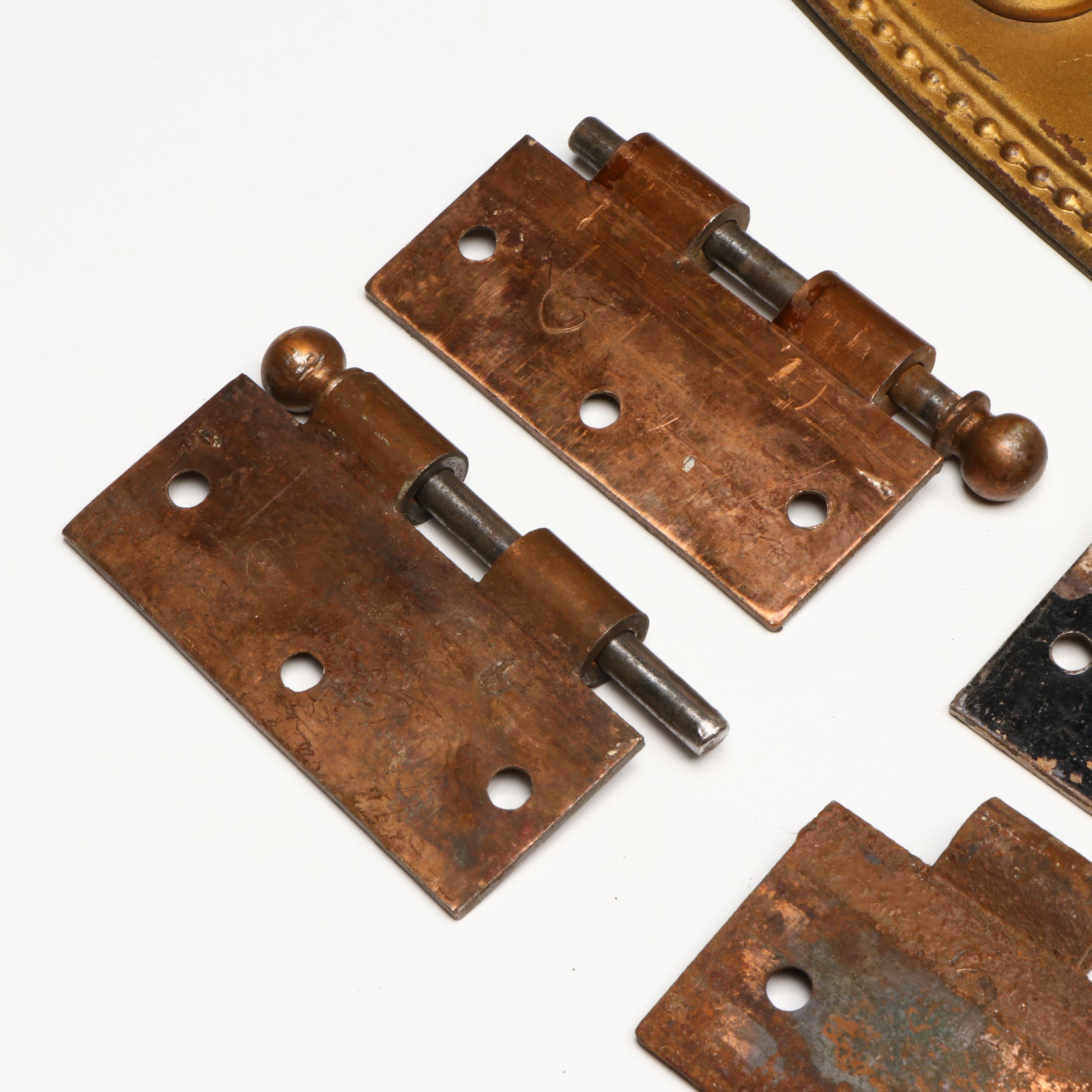 Doorknobs, Hinges and Decorative Hardware with Glass Ceiling Pendant Shades