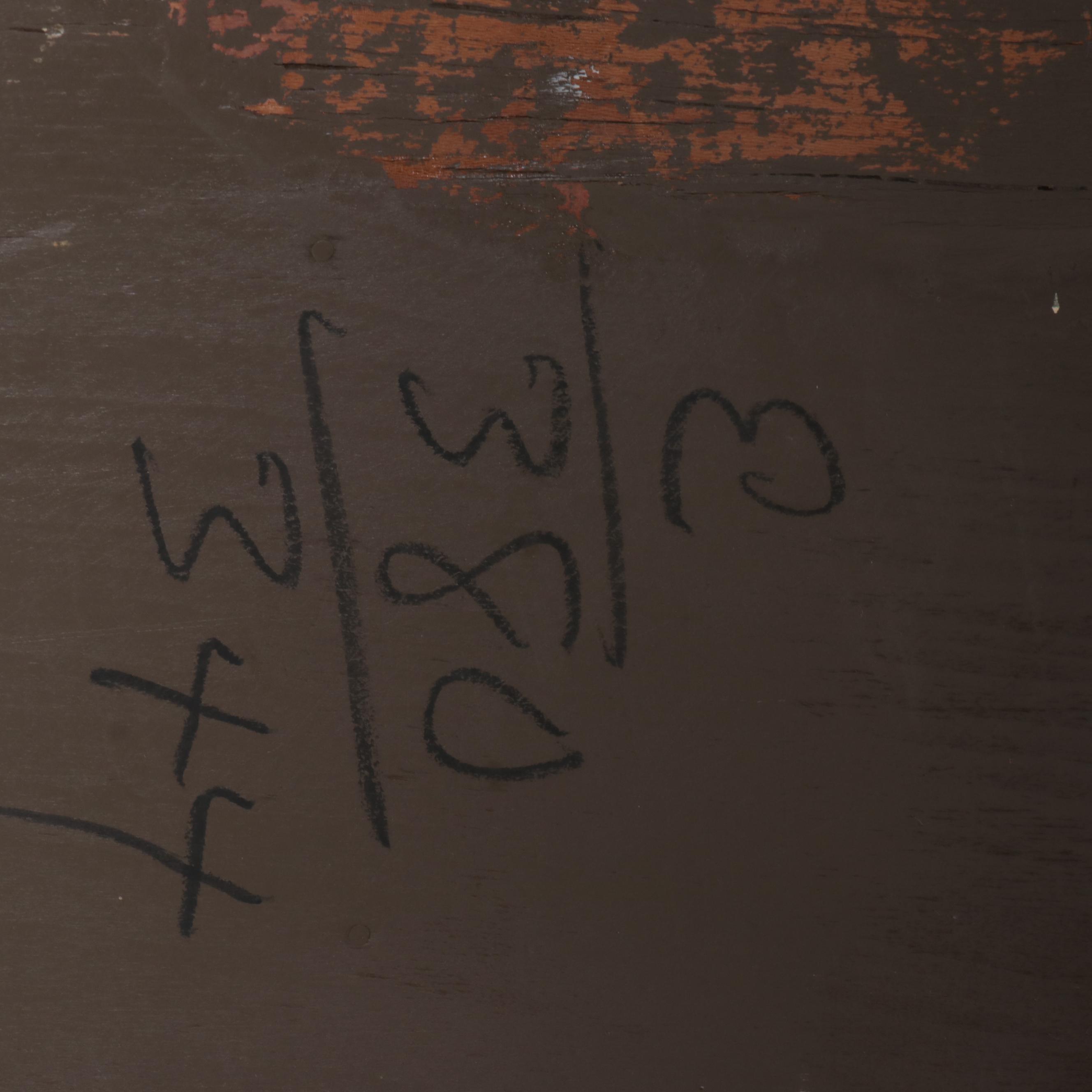 Mahogany Bow-Front Dresser, Early to Mid-20th Century