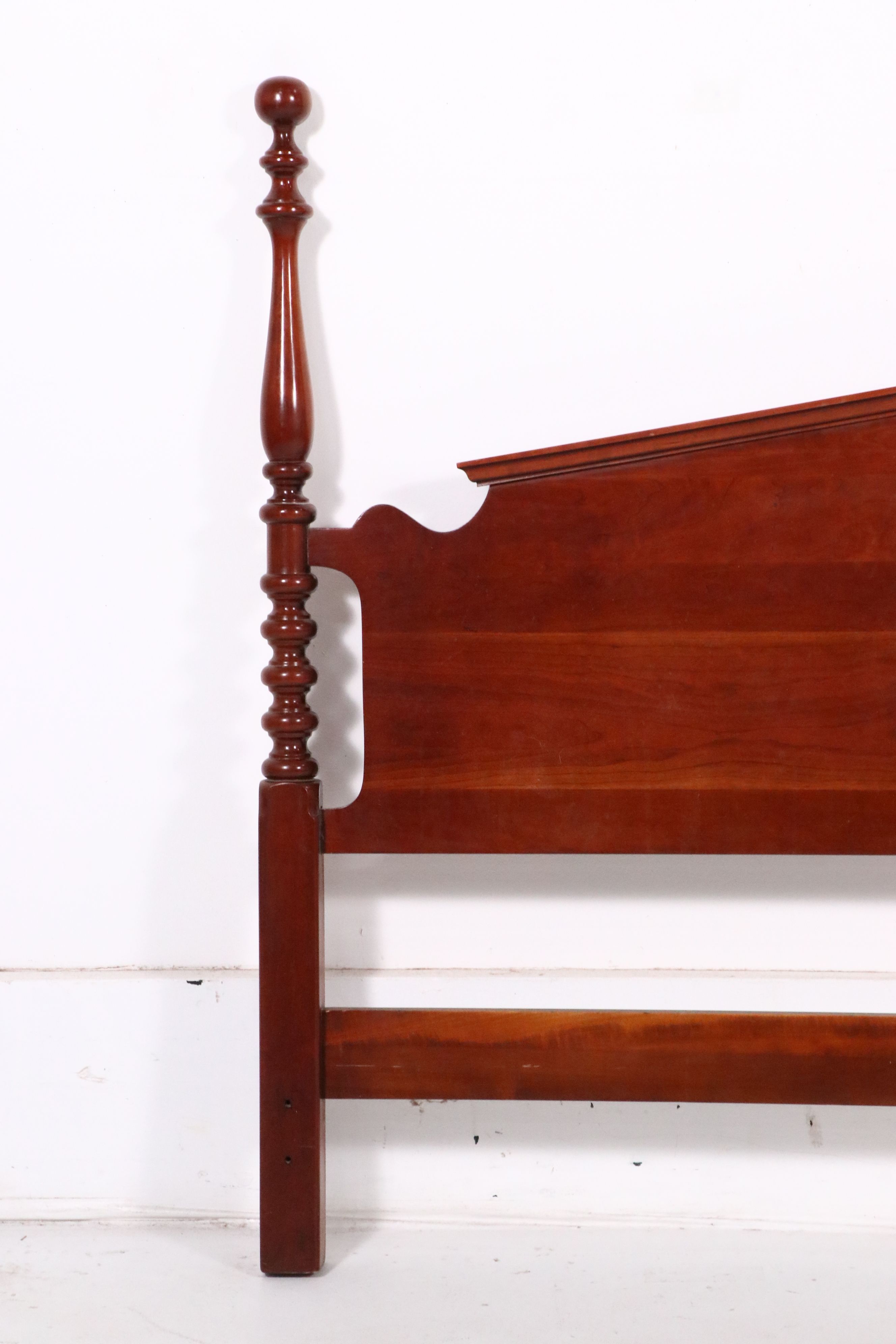 Federal Style Cherry King Size Headboard, 20th Century