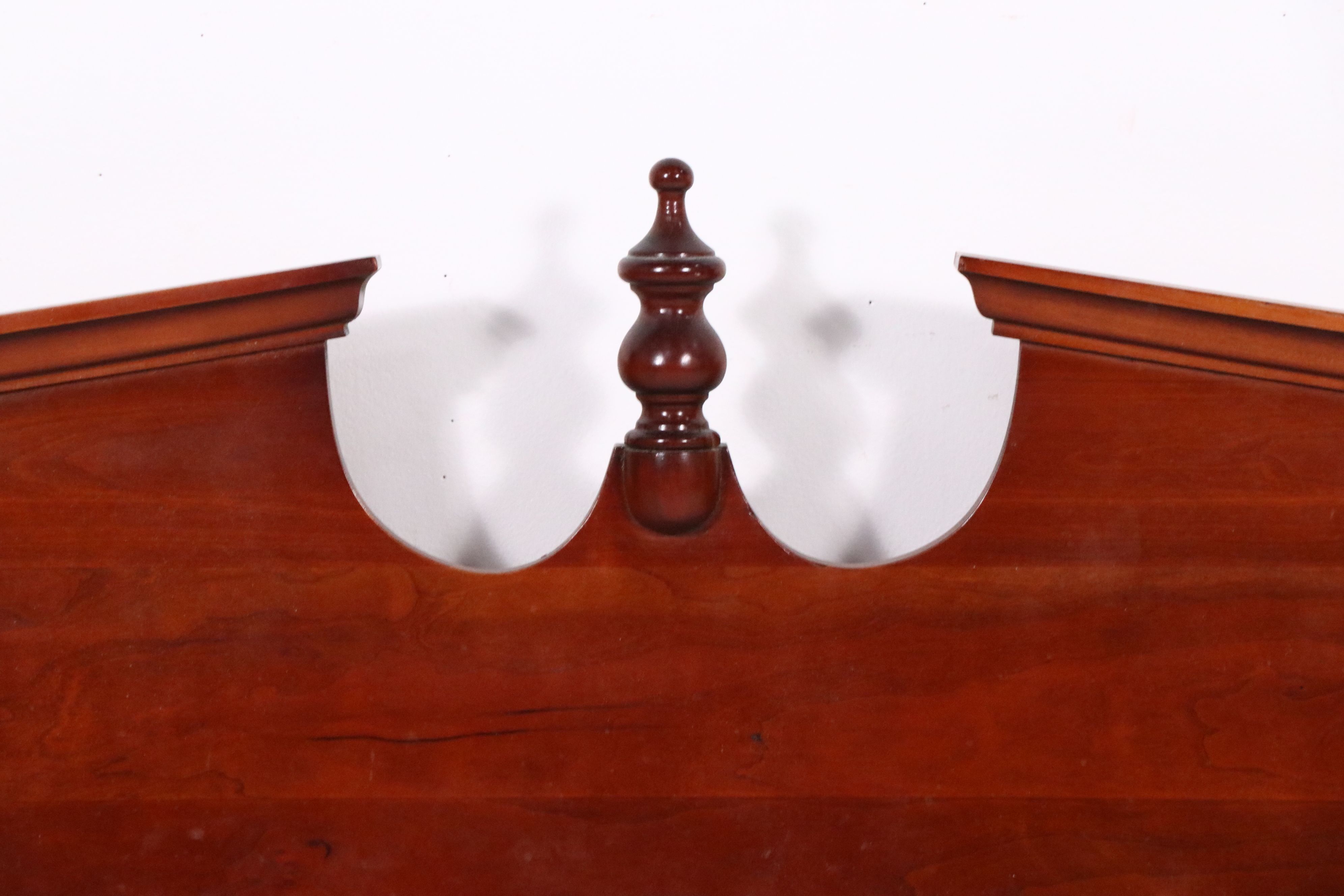 Federal Style Cherry King Size Headboard, 20th Century