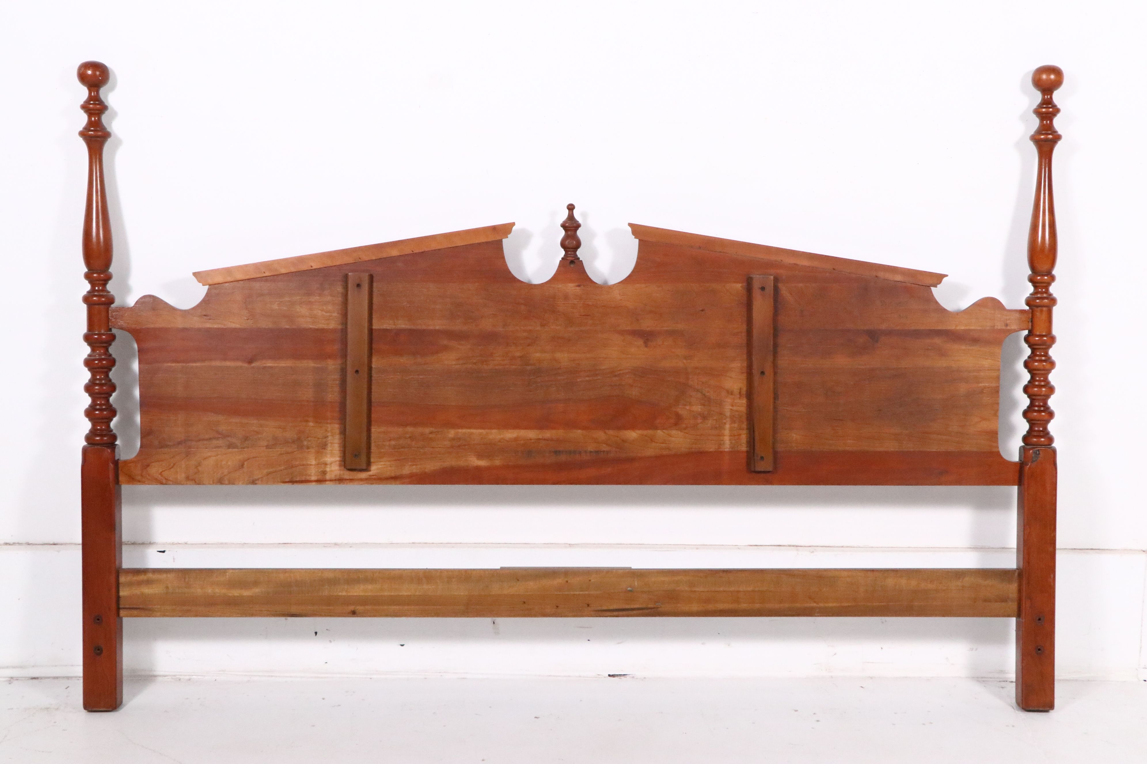 Federal Style Cherry King Size Headboard, 20th Century