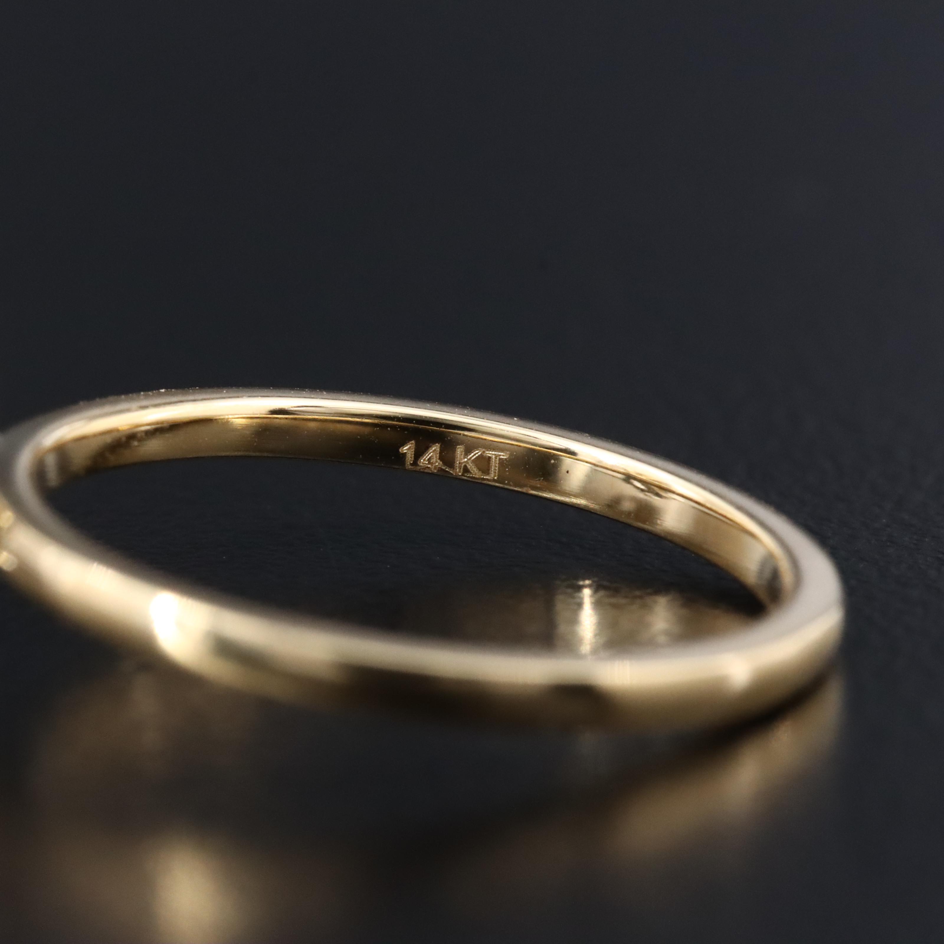 14K 1.56 CT Lab Grown Diamond Solitaire Ring with IGI Report