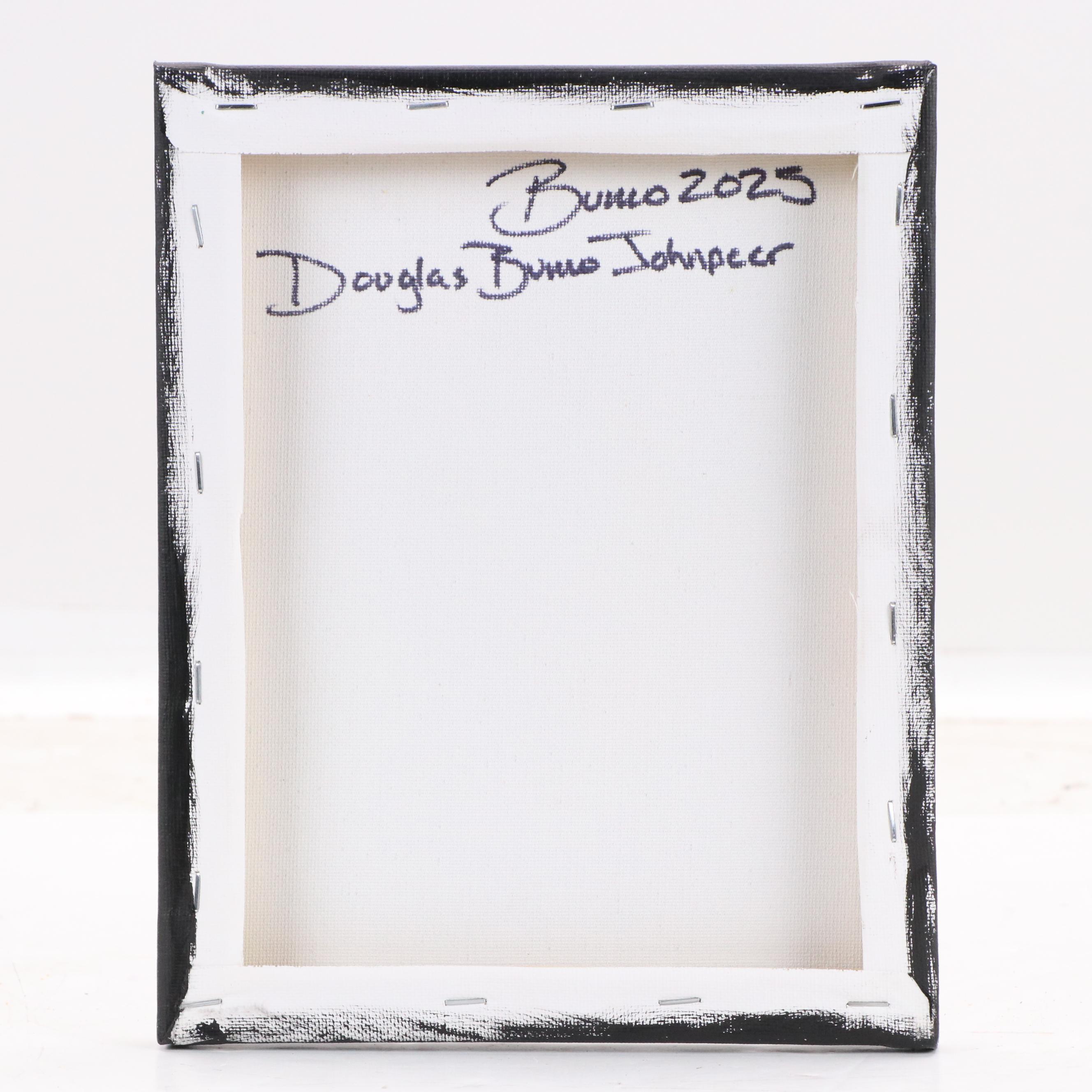 Doug "Bumo" Johnpeer Oil Painting of Witch, 2025