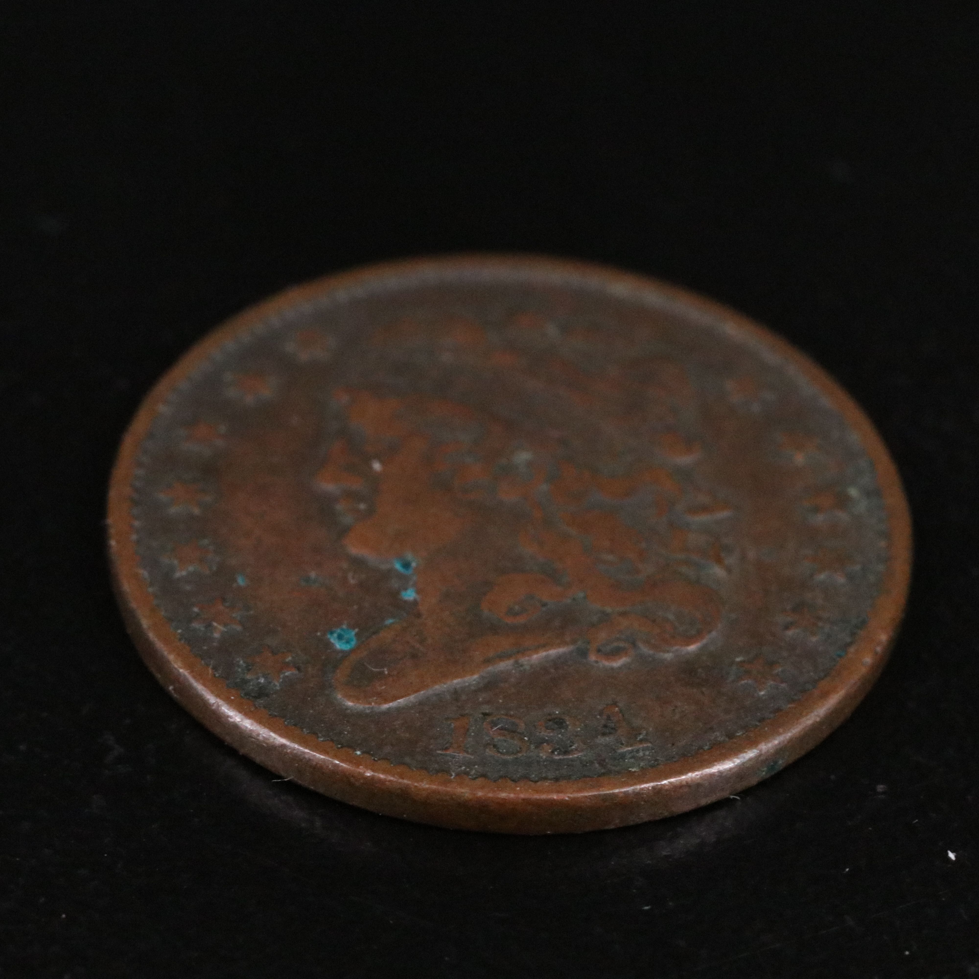 1834 U.S. Classic Head Half Cent