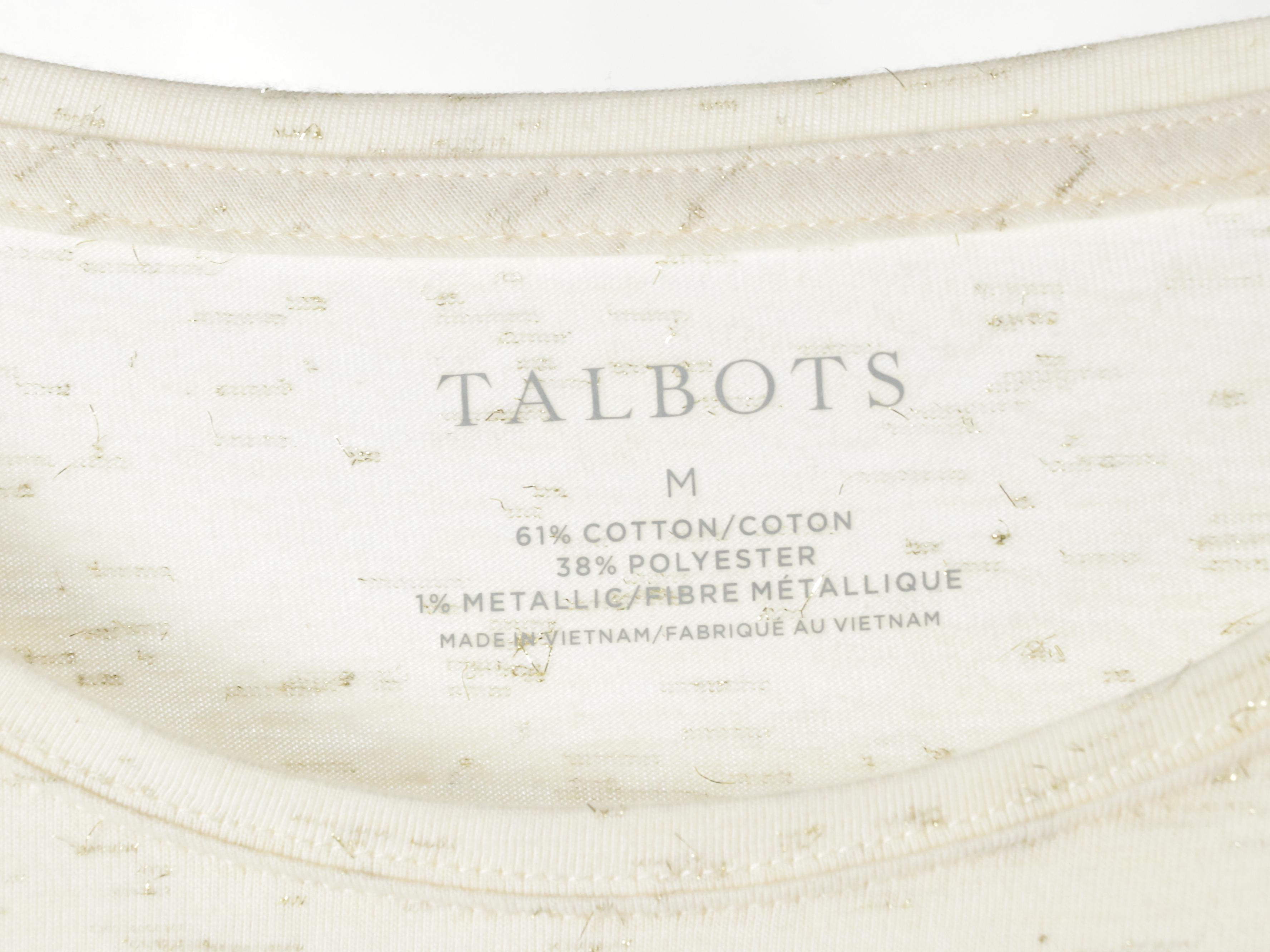 Talbots "The Talbots Tee" and Other Long-Sleeve Printed Tops