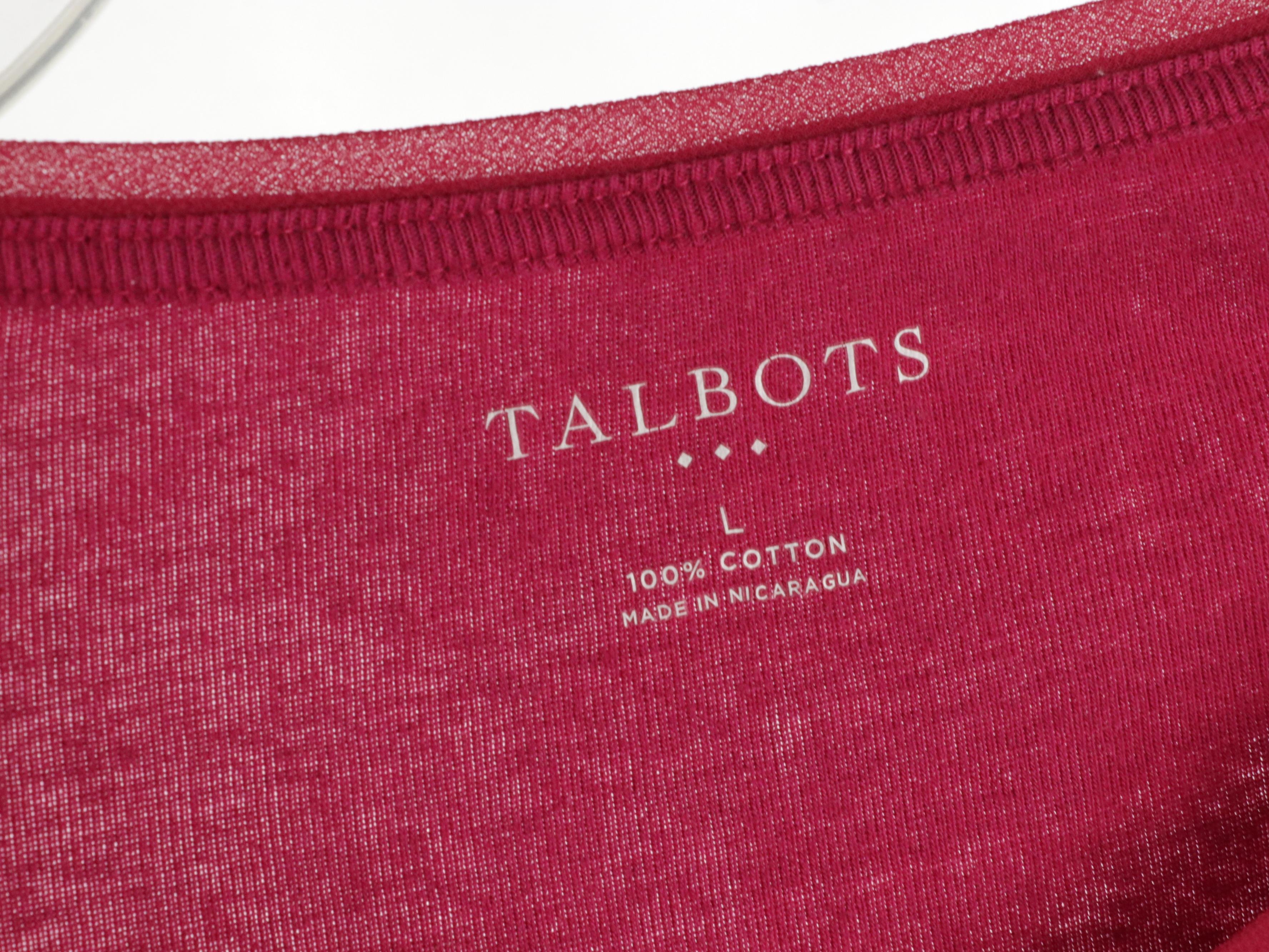 Talbots "The Talbots Tee" and Other Long-Sleeve Printed Tops