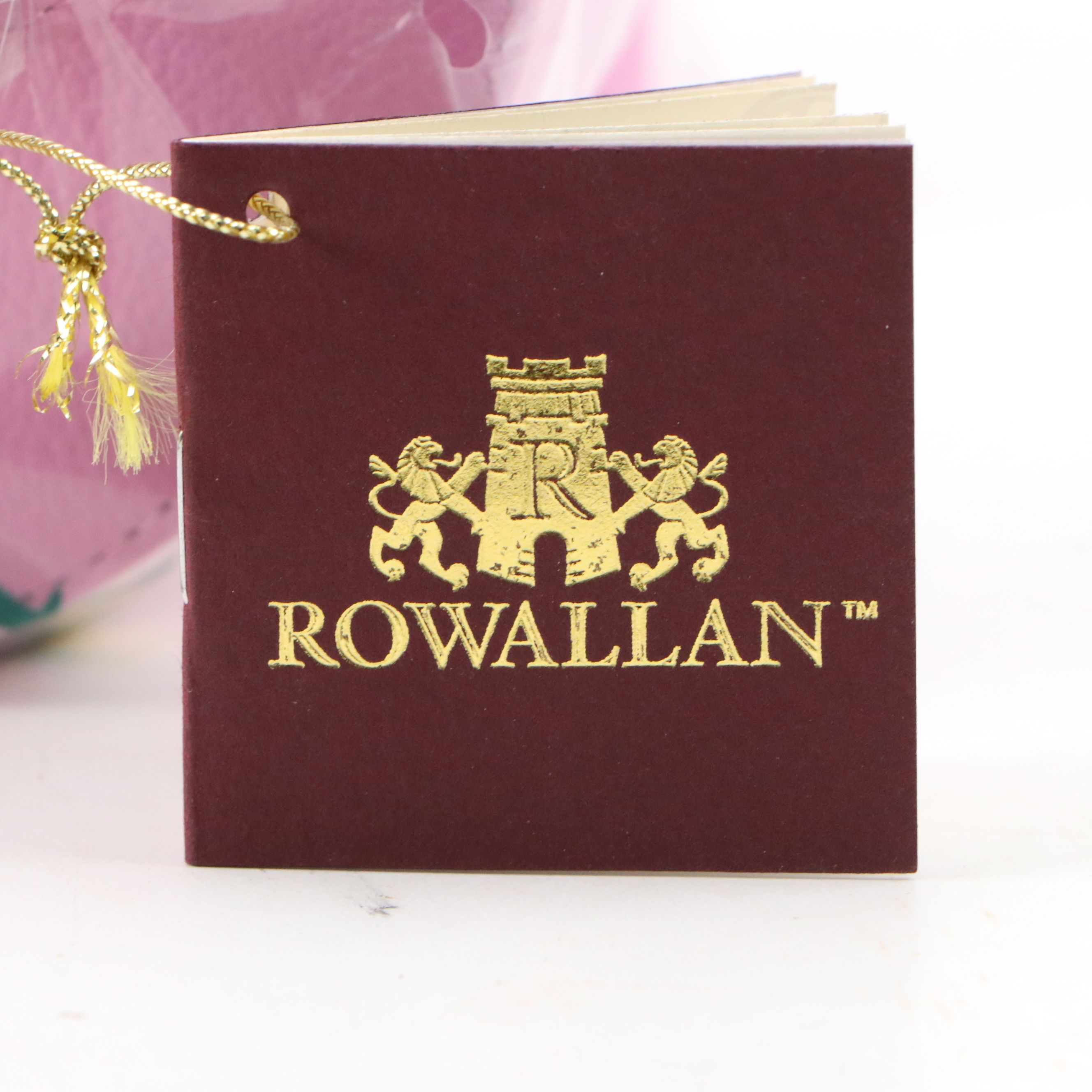 Rowallan Pink and Orange Leather Travel Jewelry Boxes