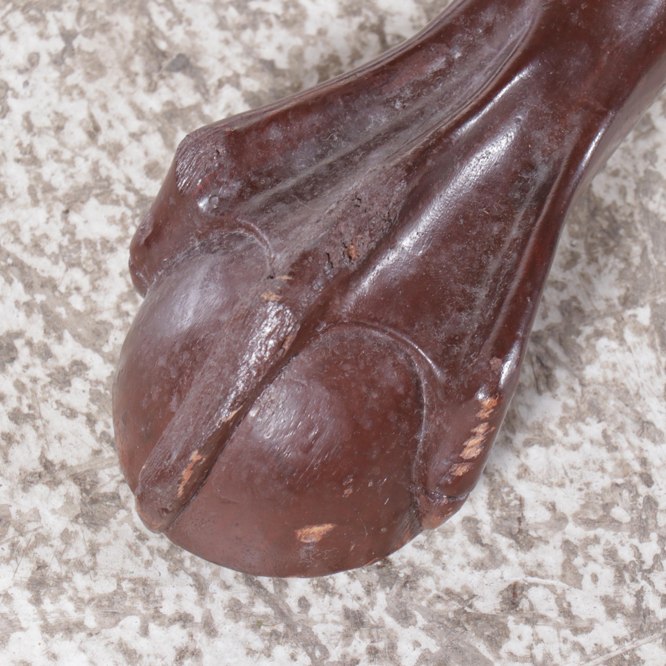 Chippendale Style Mahogany Tilt-Top Table