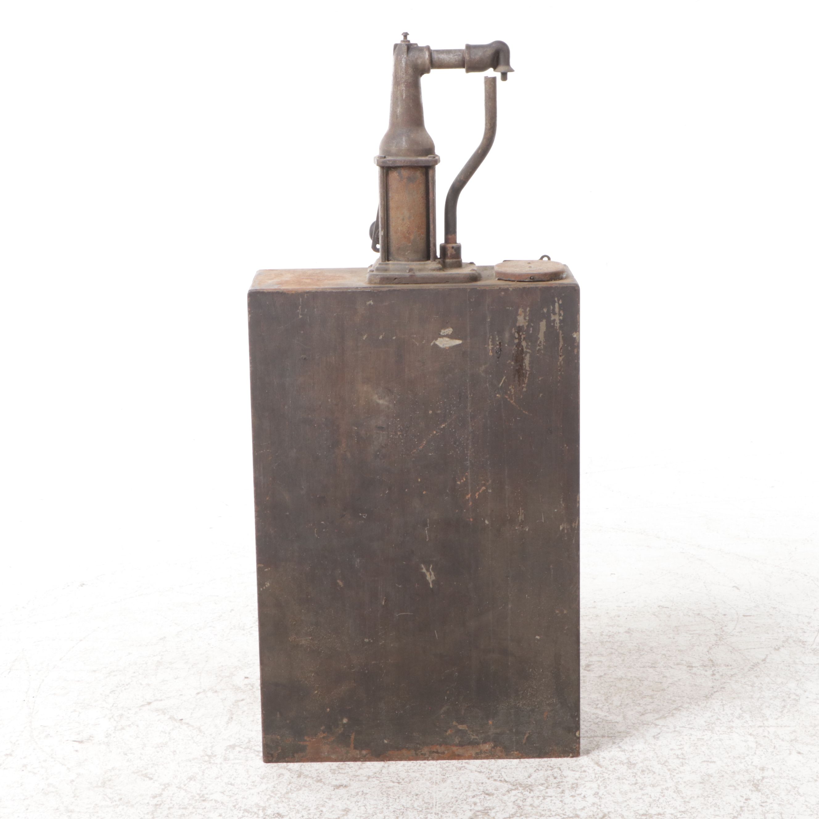 Vintage Cast Metal Oil Pump