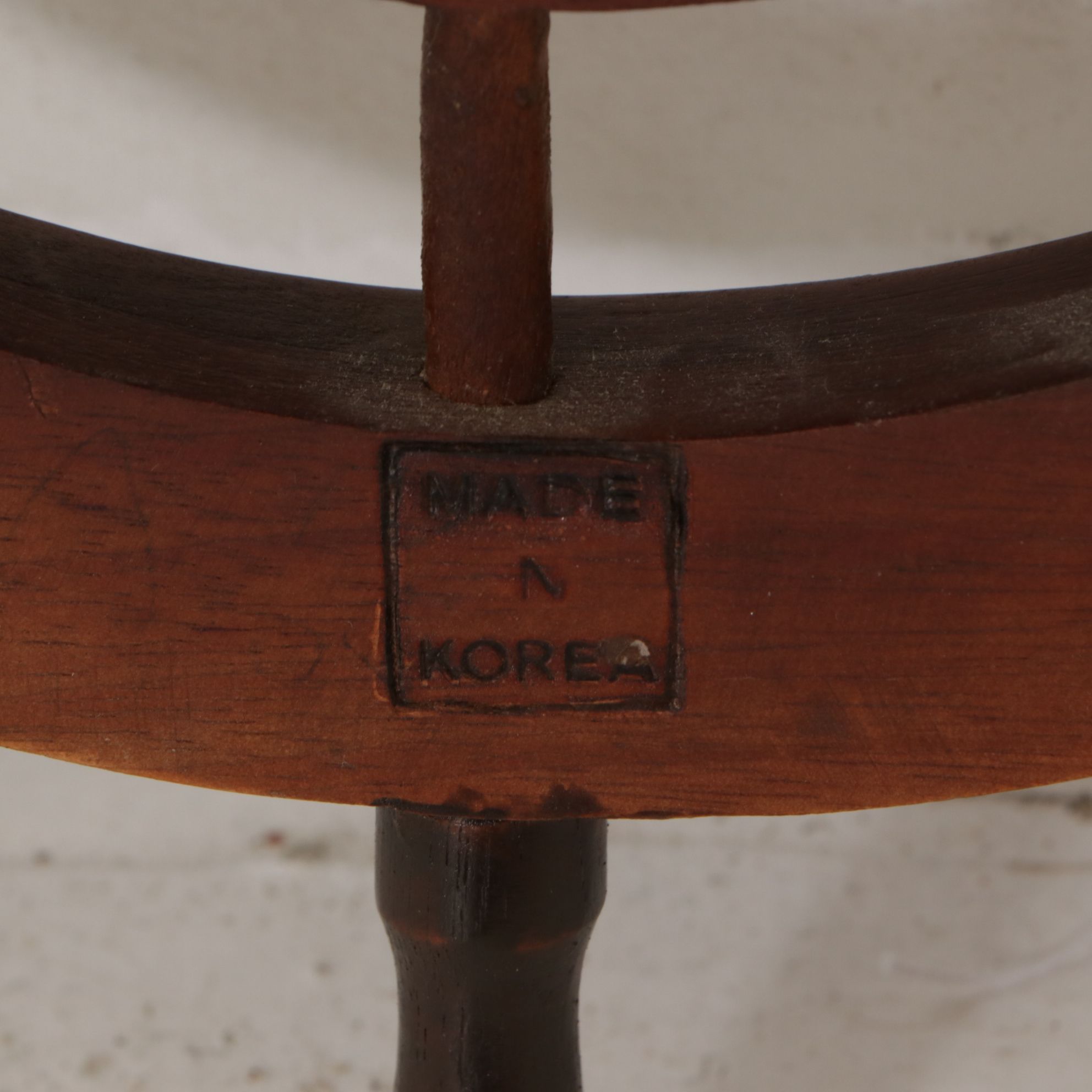 Wooden Ship's Wheel Wall Clock