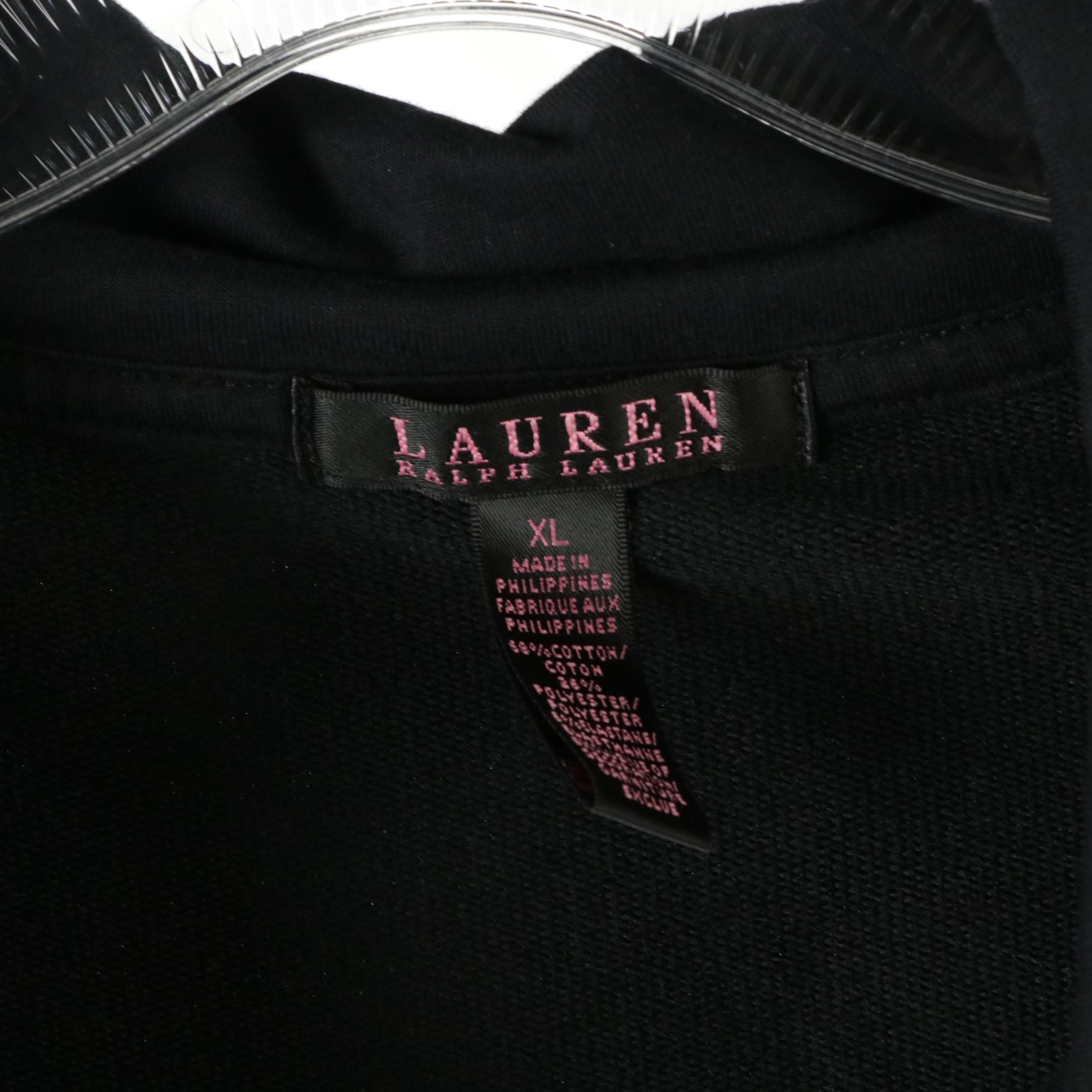 Lauren Ralph Lauren Long Sleeve Top, Zip-Up Jacket and Sweaters