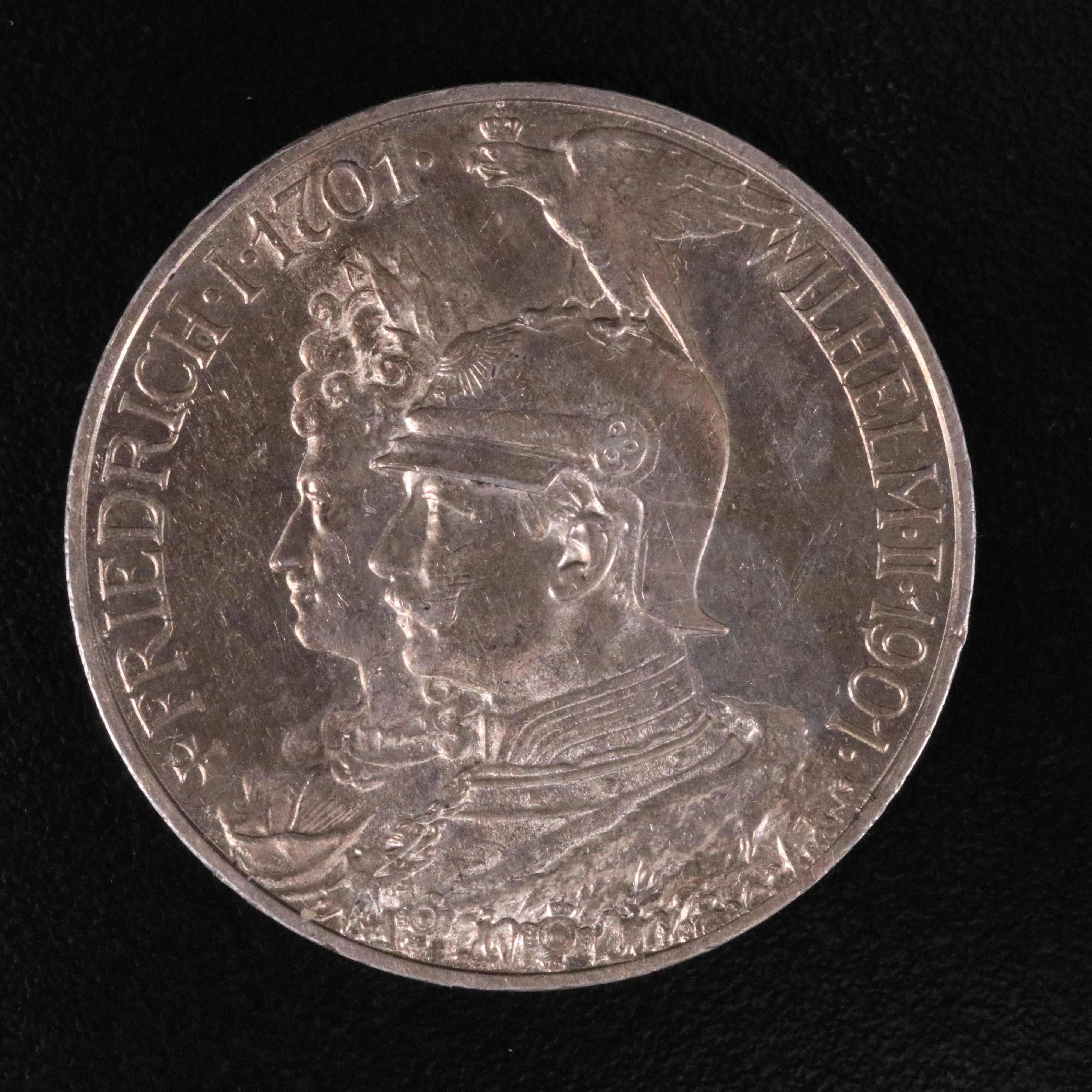 1901 Germany Prussia Commemorative Silver Five Marks