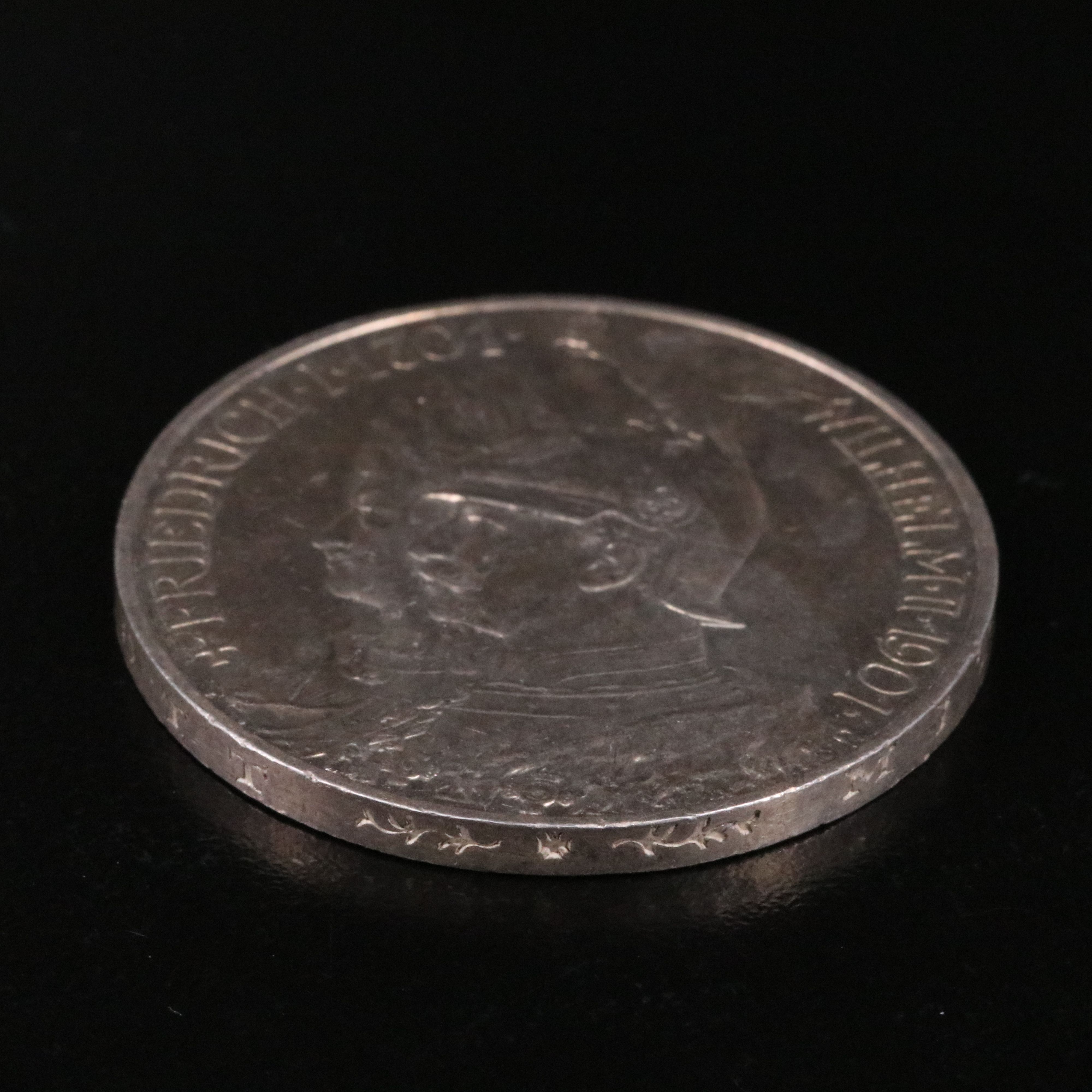 1901 Germany Prussia Commemorative Silver Five Marks