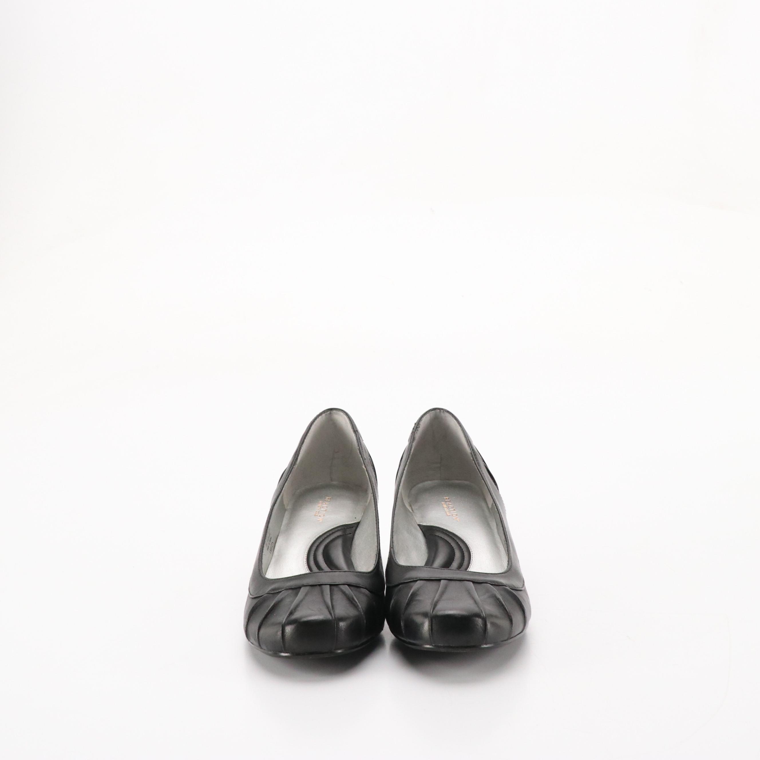 Me Too "Link" Black Leather Wedges, Kennith Cole Good Day & All Tied Up Shoes