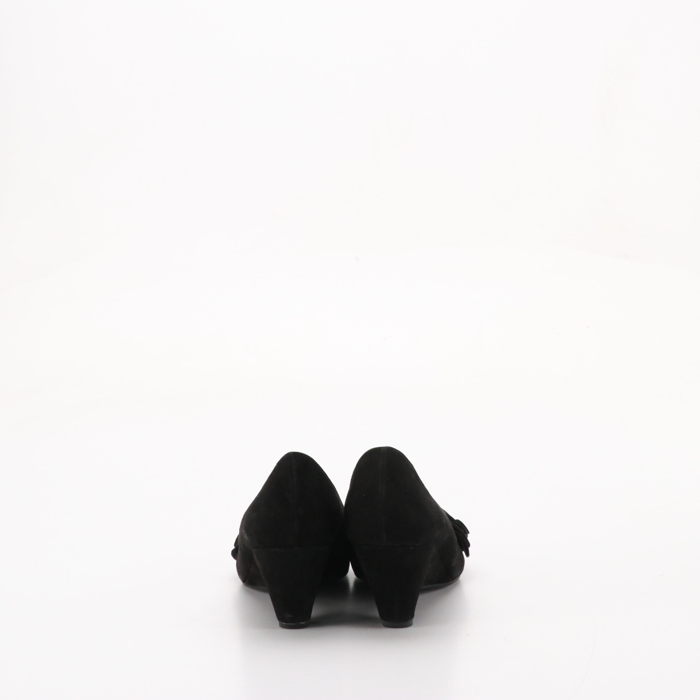 Me Too "Link" Black Leather Wedges, Kennith Cole Good Day & All Tied Up Shoes