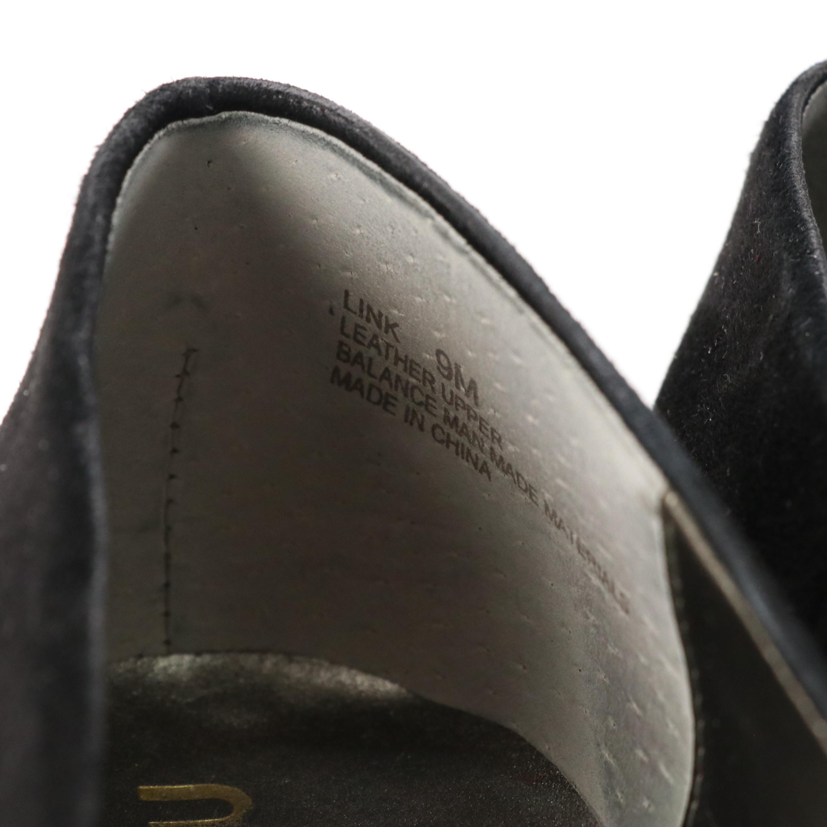 Me Too "Link" Black Leather Wedges, Kennith Cole Good Day & All Tied Up Shoes