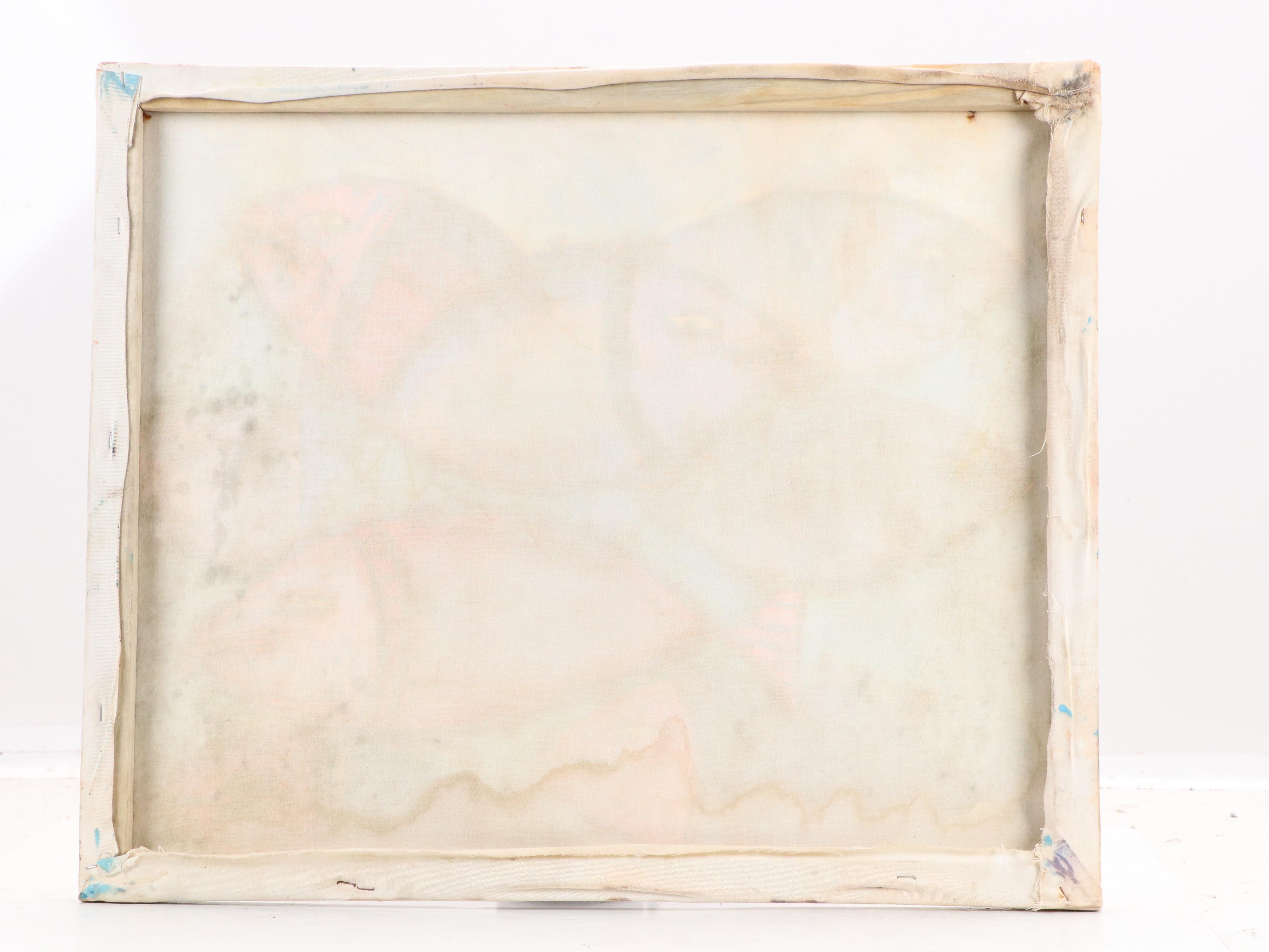 Bayo Ogundele Stylized Oil Painting of Fish, 2025